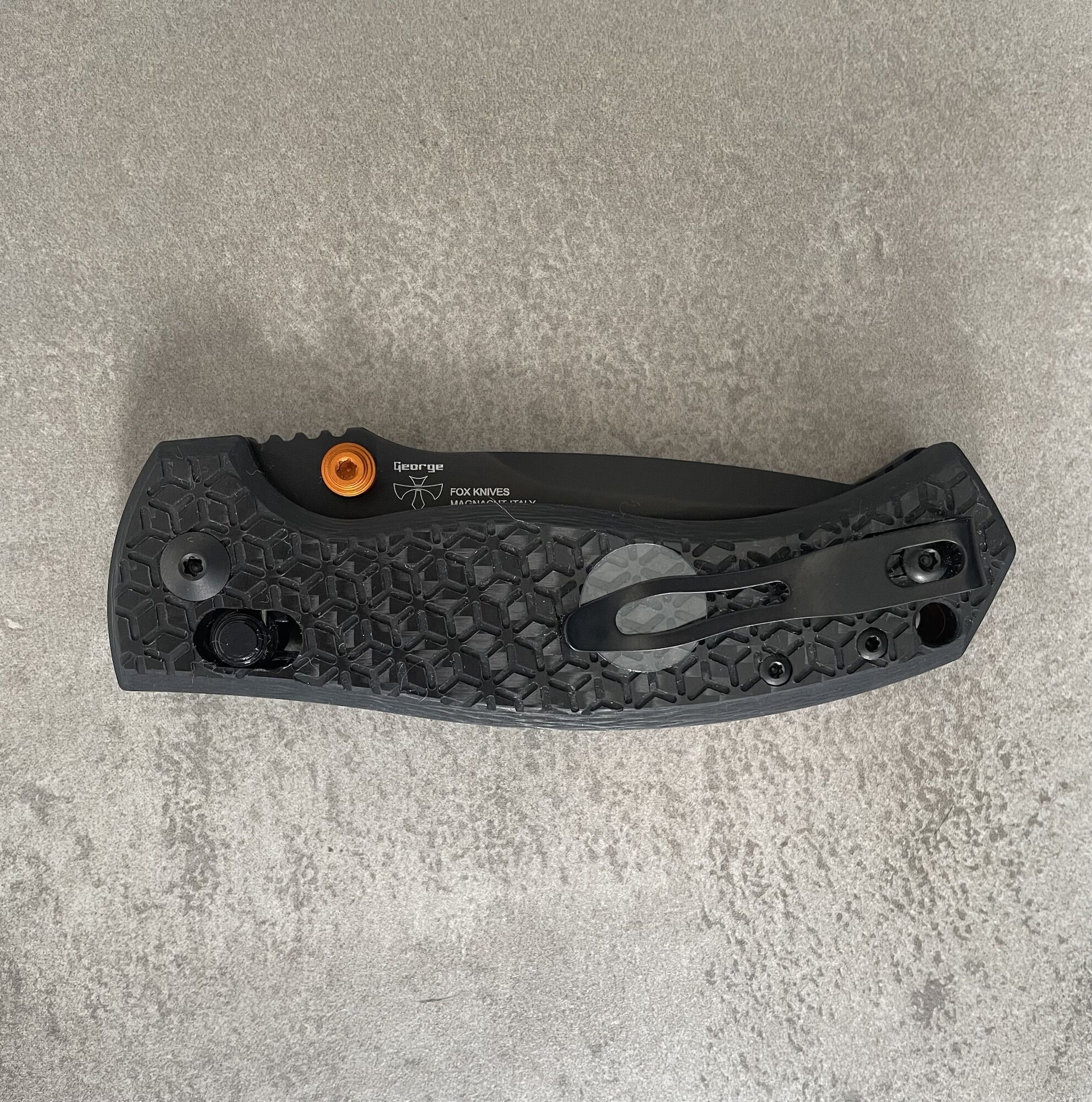 Fox Knives ANZU FX-560 CFOR Les George Design Magnacut - Image 5