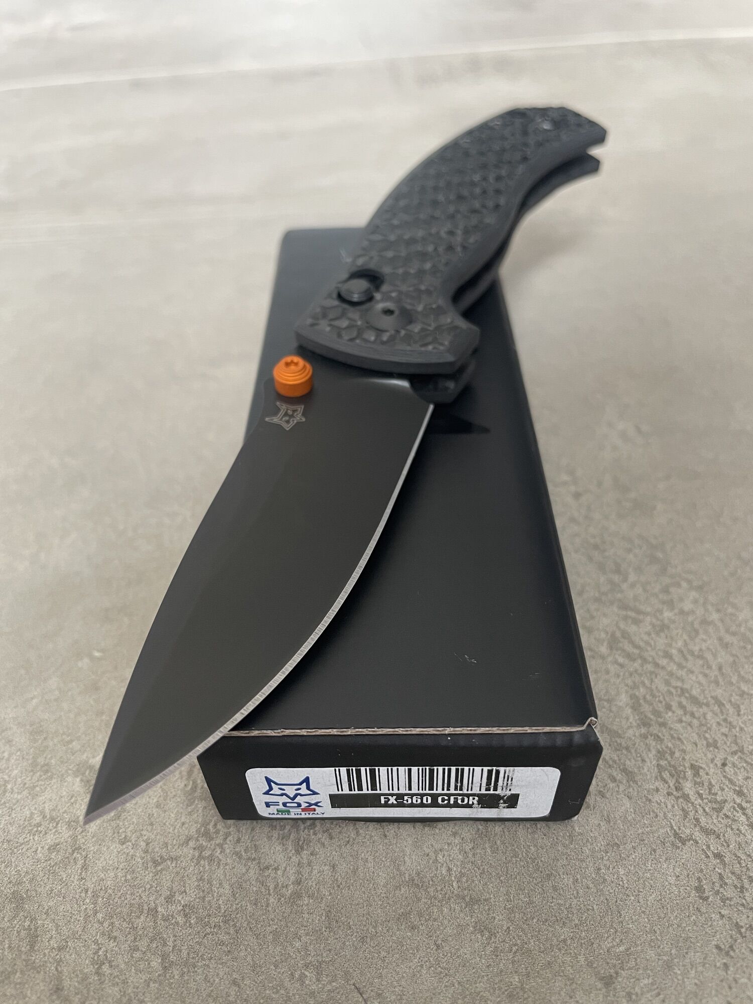 Fox Knives ANZU FX-560 CFOR Les George Design Magnacut - Image 8
