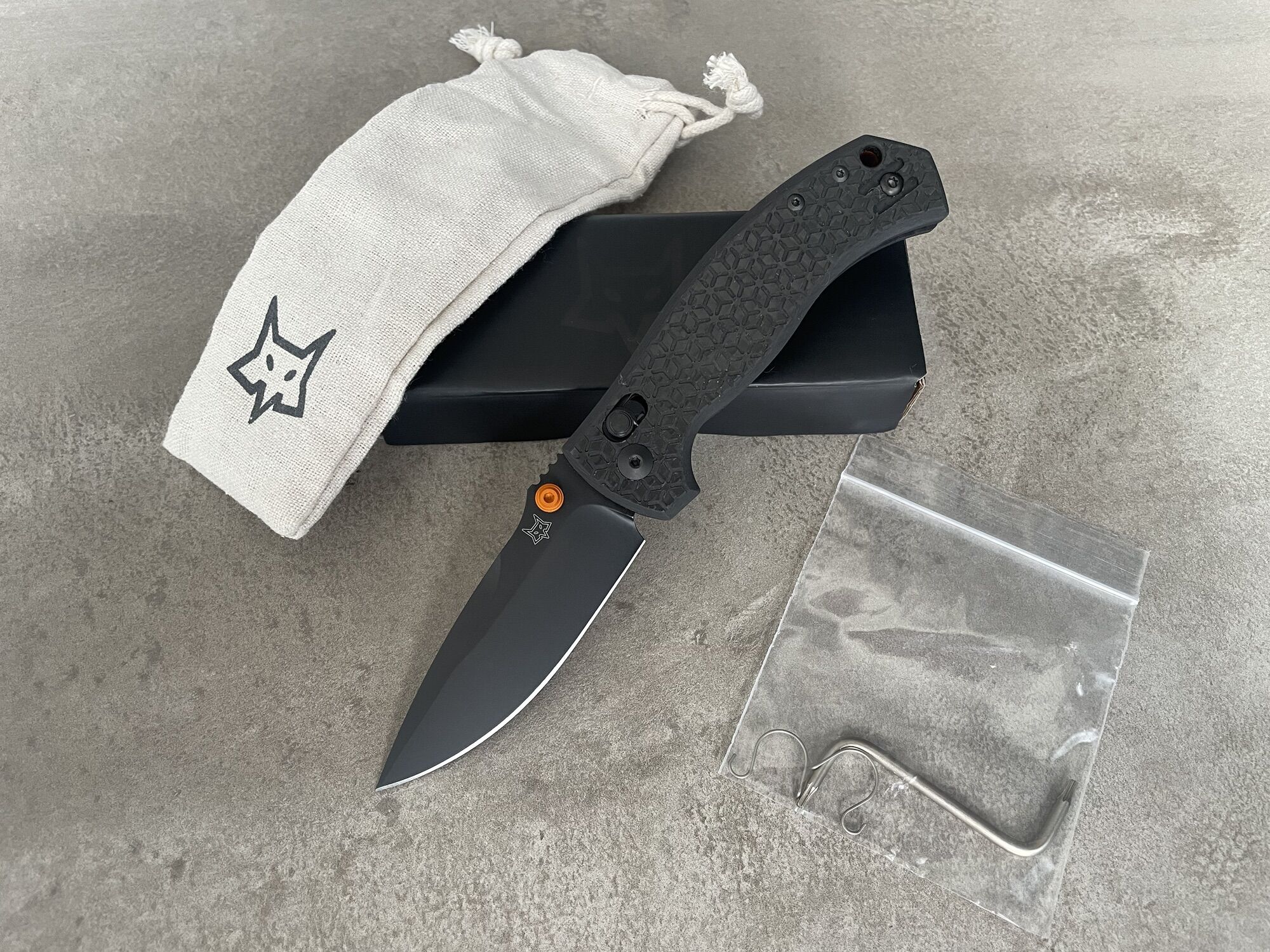 Fox Knives ANZU FX-560 CFOR Les George Design Magnacut - Image 9