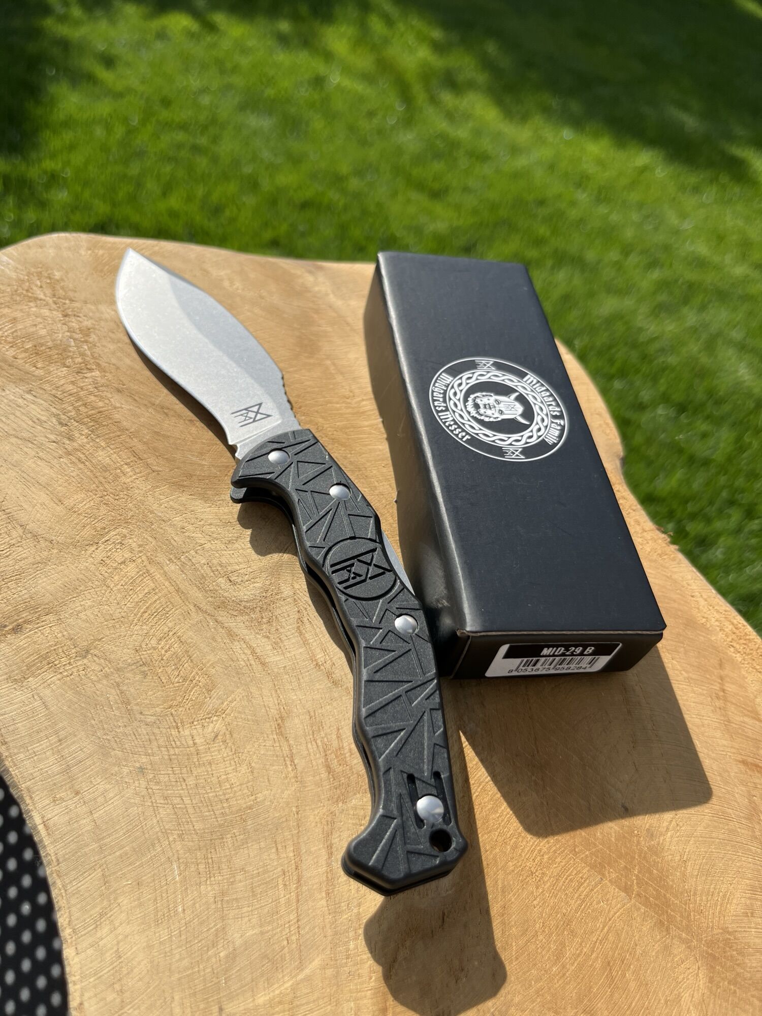 Midgards-Messer EDC Kukri - Black - Image 6