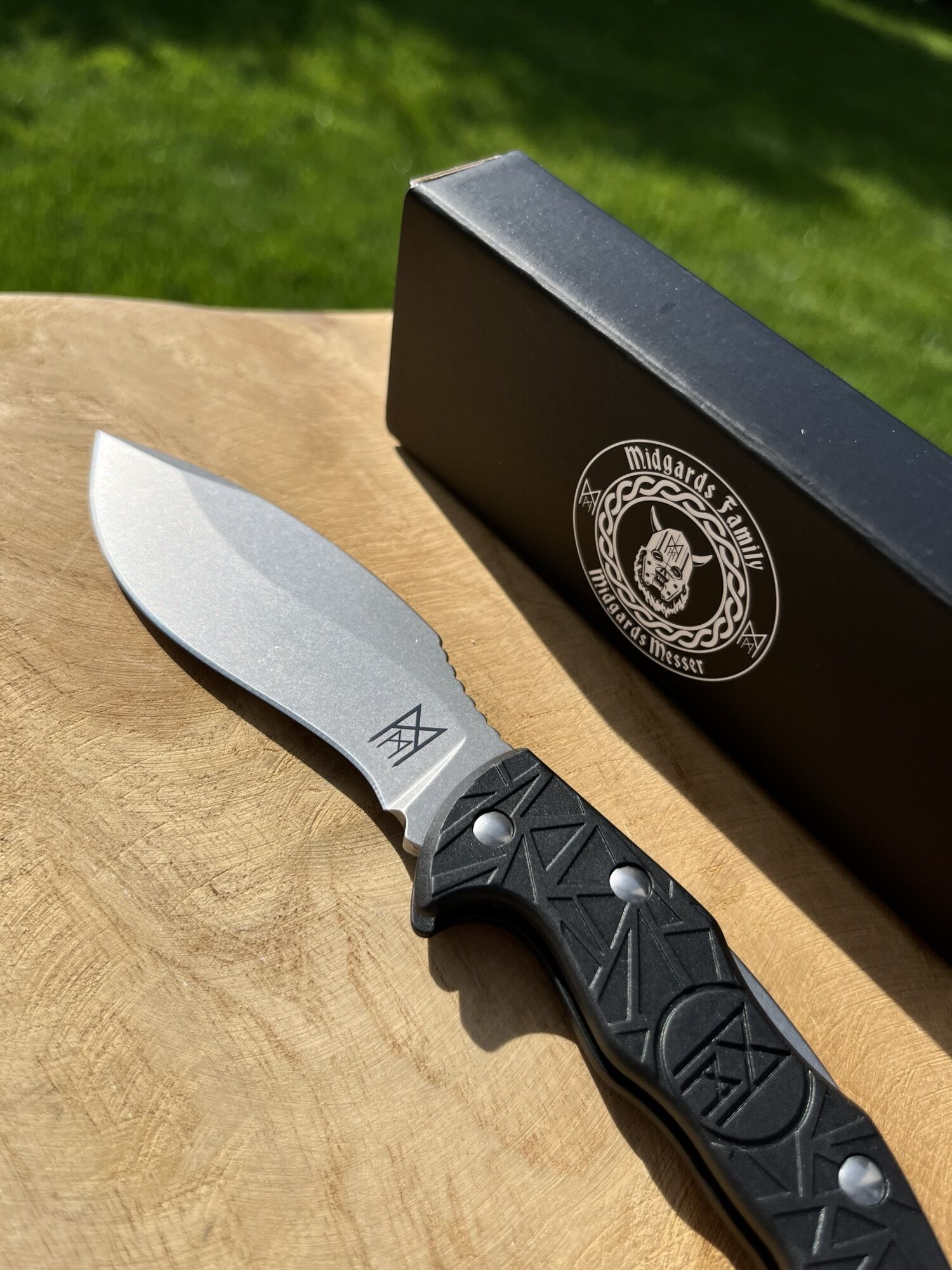 Midgards-Messer EDC Kukri - Black - Image 9