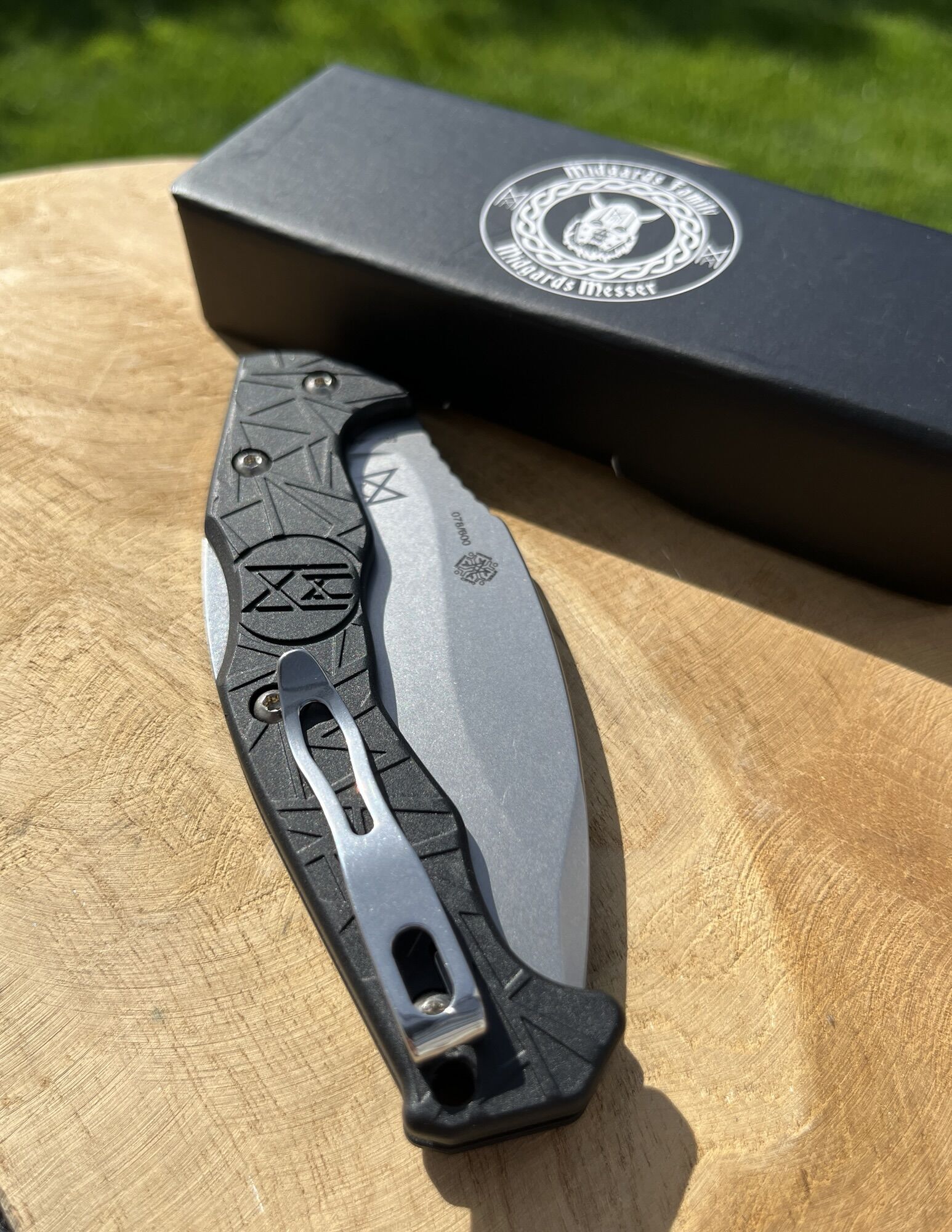 Midgards-Messer EDC Kukri - Black - Image 4