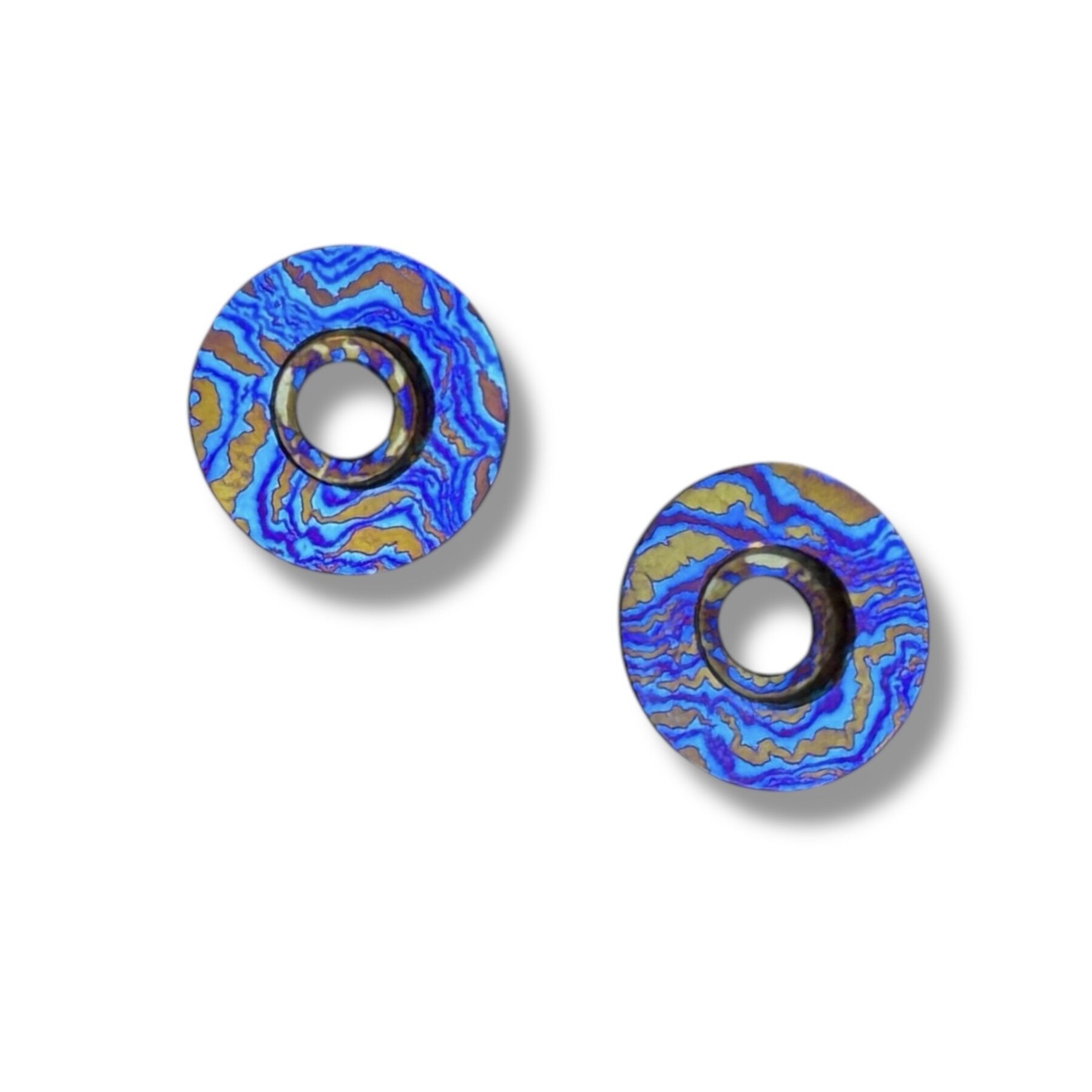 APS - Titanium Damascus discs for the Gitano