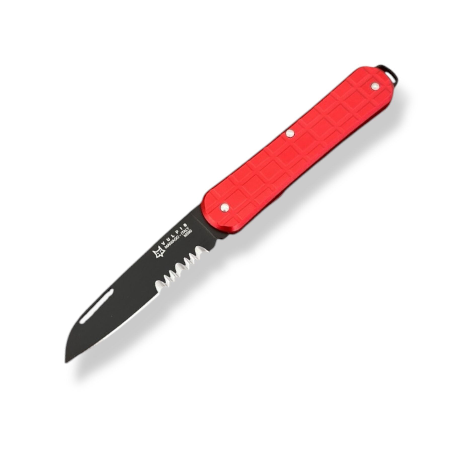 FOX KNIVES VULPIS TFG EDITION FRAG Muster/ Topshield Serration Klinge/ Slipjoint mit Clip