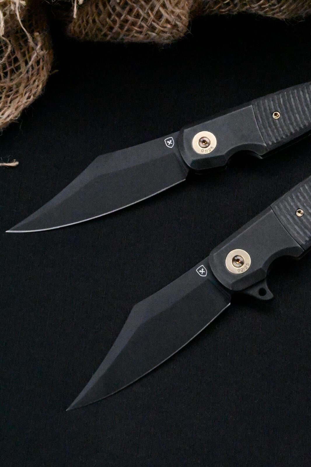 FOX Knives GVP "Gitano" Gen 2 / Magnacut PVD / Titan PVD 3K-CF Clip (ohne Flipper) – Bild 14