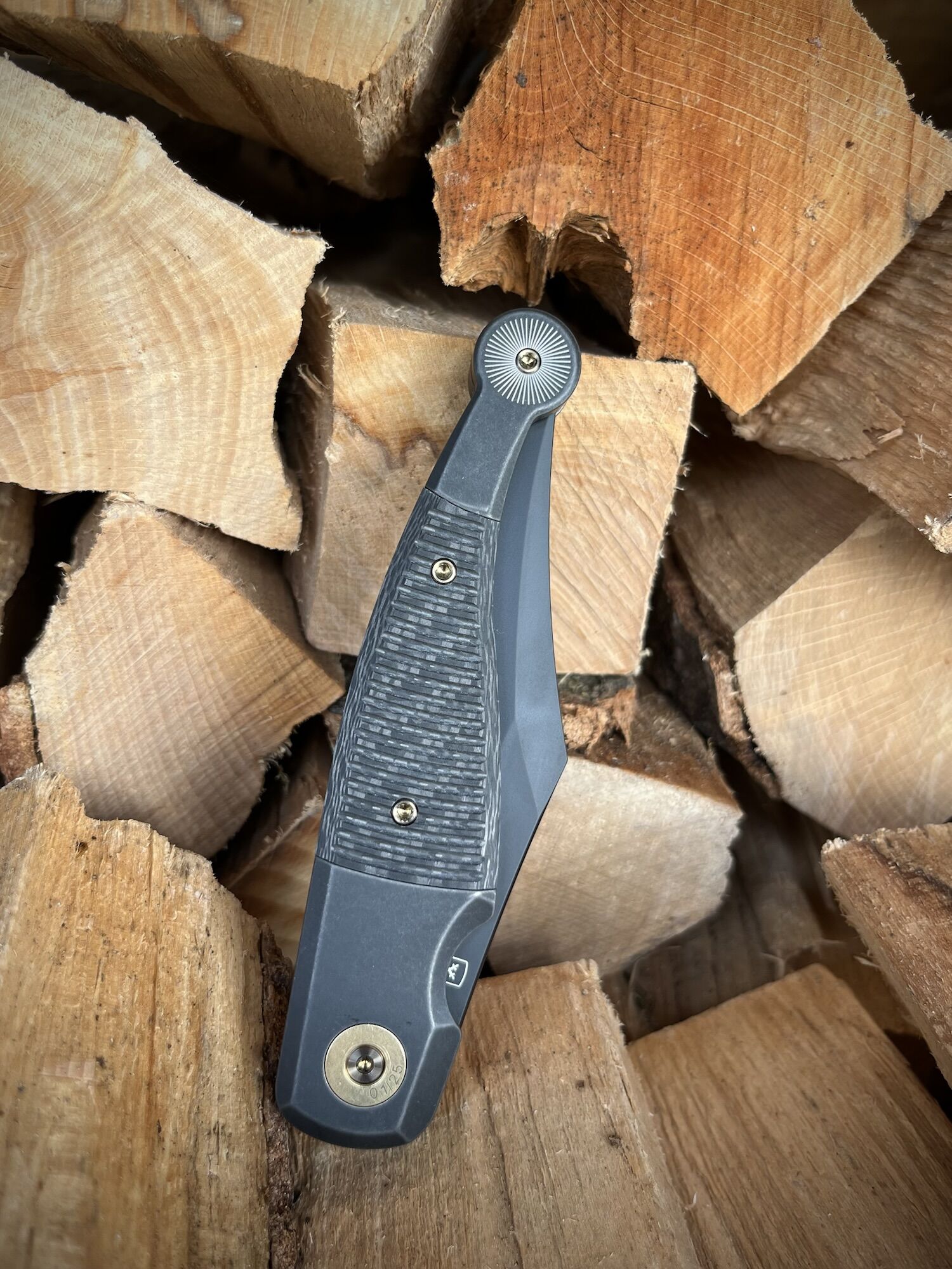 FOX Knives GVP "Gitano" Gen 2 / Magnacut PVD / Titan PVD 3K-CF Clip (ohne Flipper) – Bild 3