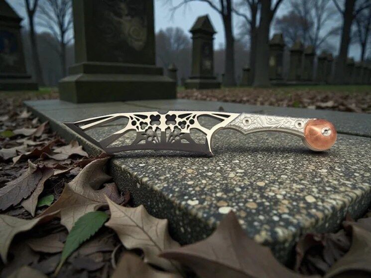 Midgards-Messer | LENORE |14C28N, titanium - limited edition 1/300 - Image 5