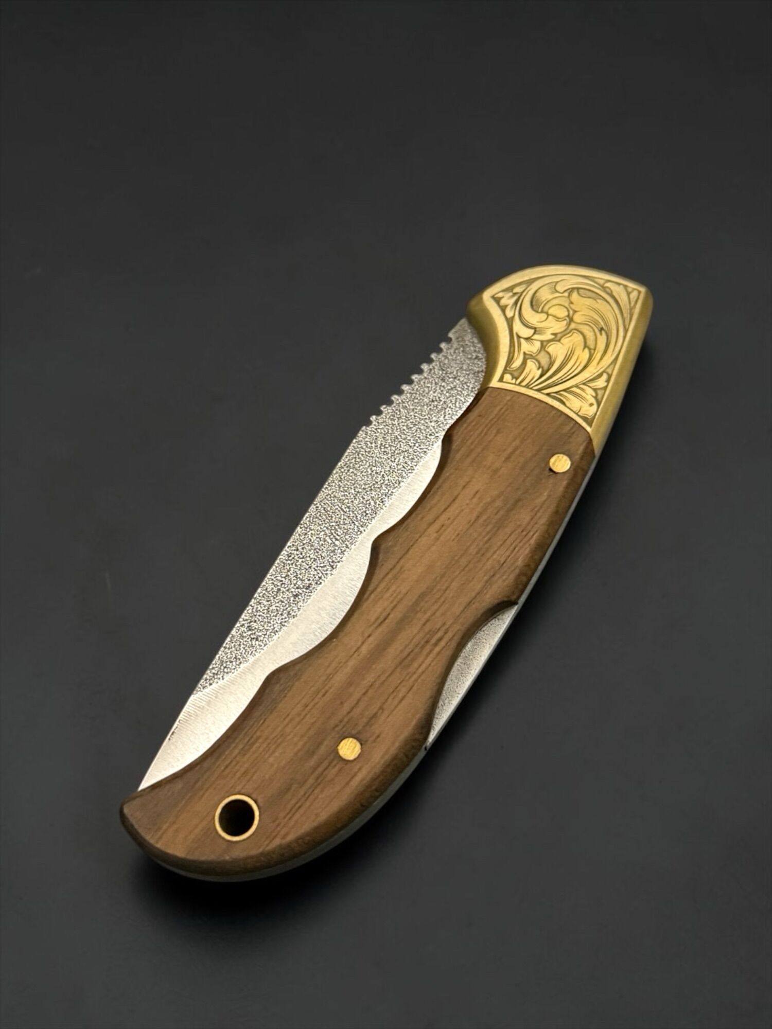 BIÇAK BURADA | TAURUS GUARD | Handmade - N690 & Walnussholz / Industrieholz (Verbundholz) – Bild 10