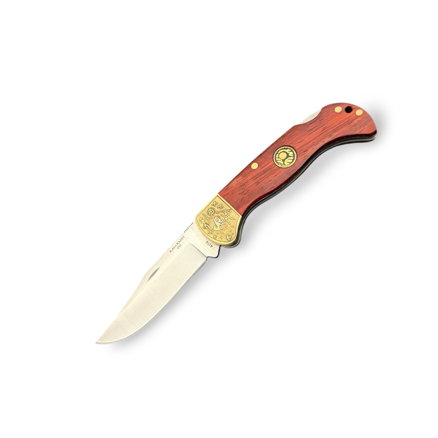 KAM KNIFE | Model K10 | 4116 Stainless Steel / Padauk Wood