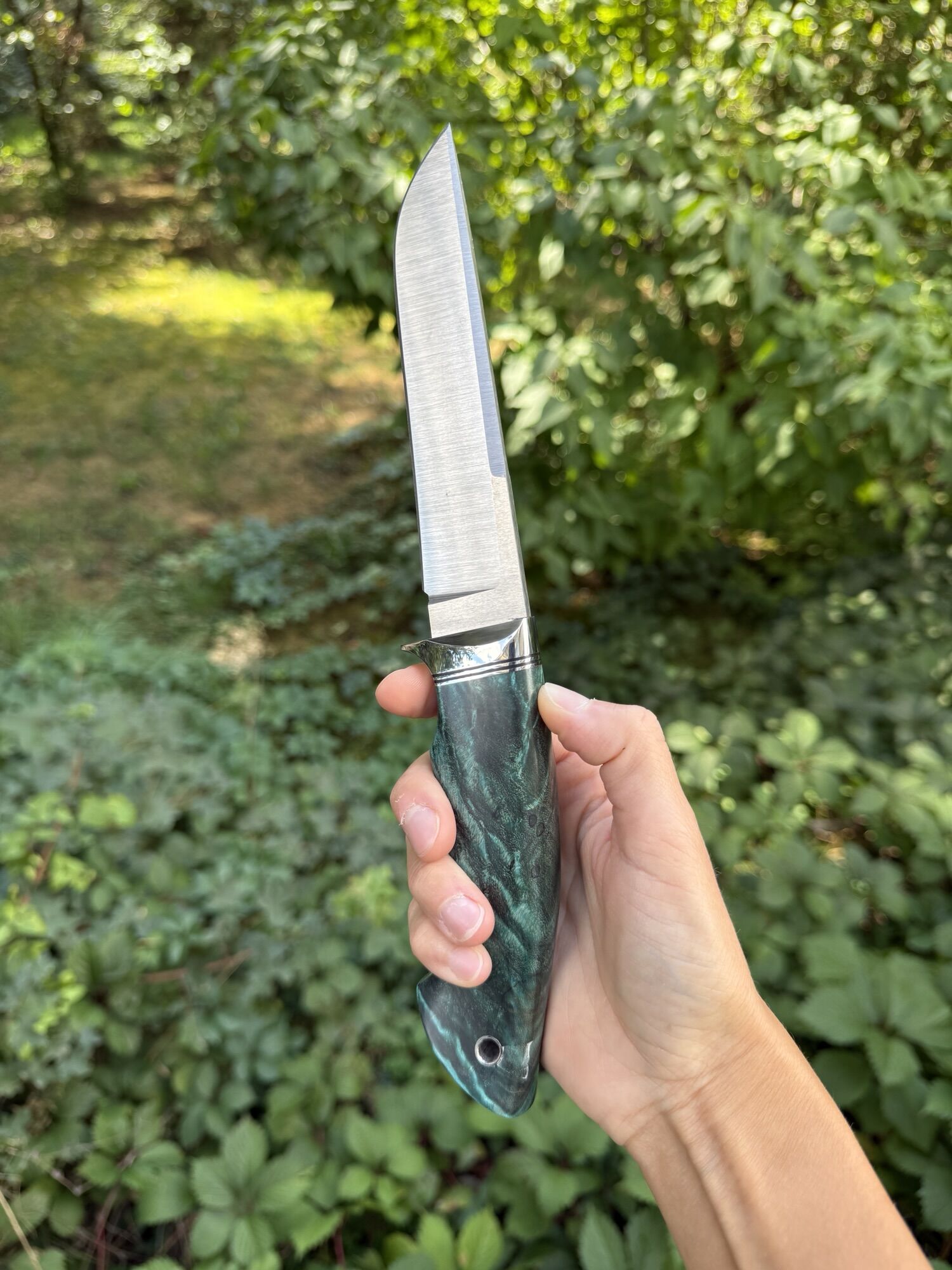 Tokaba Knives Türkiye - Custom Modell - Vanadis 8 / Amboyna Wood (#28) – Bild 6