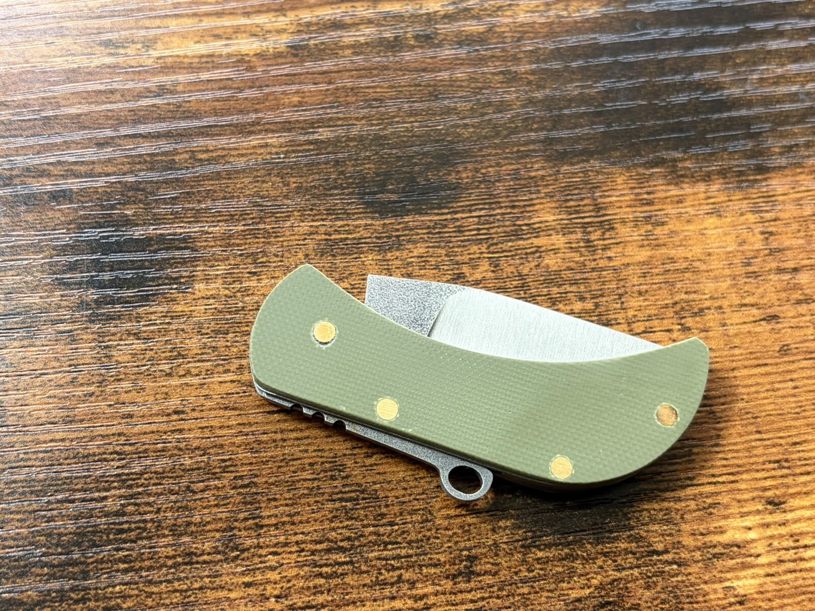 KAM KNIFE | KARPAZ | Böhler N690 | G10 green - Image 5