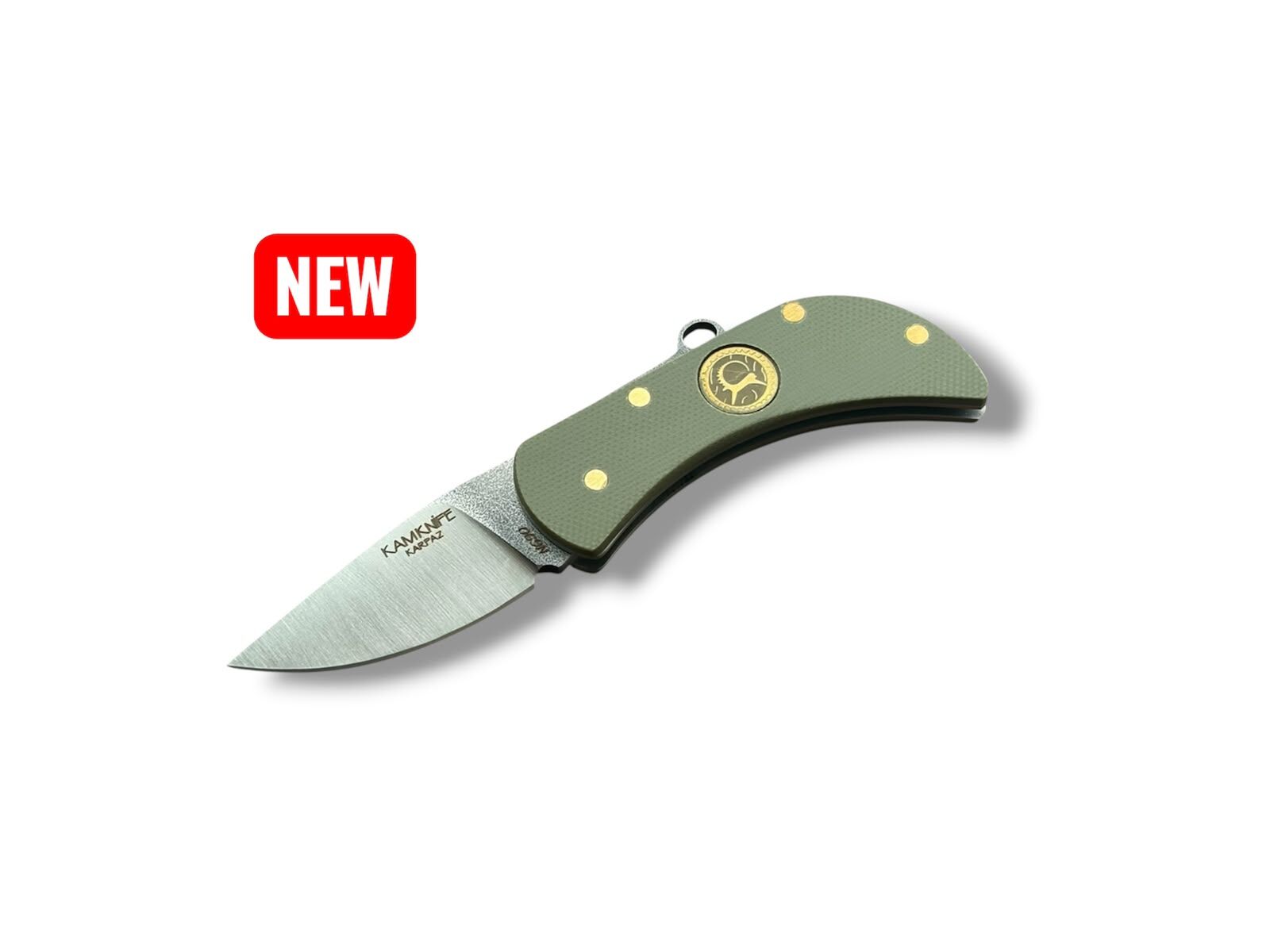 KAM KNIFE | KARPAZ | Böhler N690 | G10 green