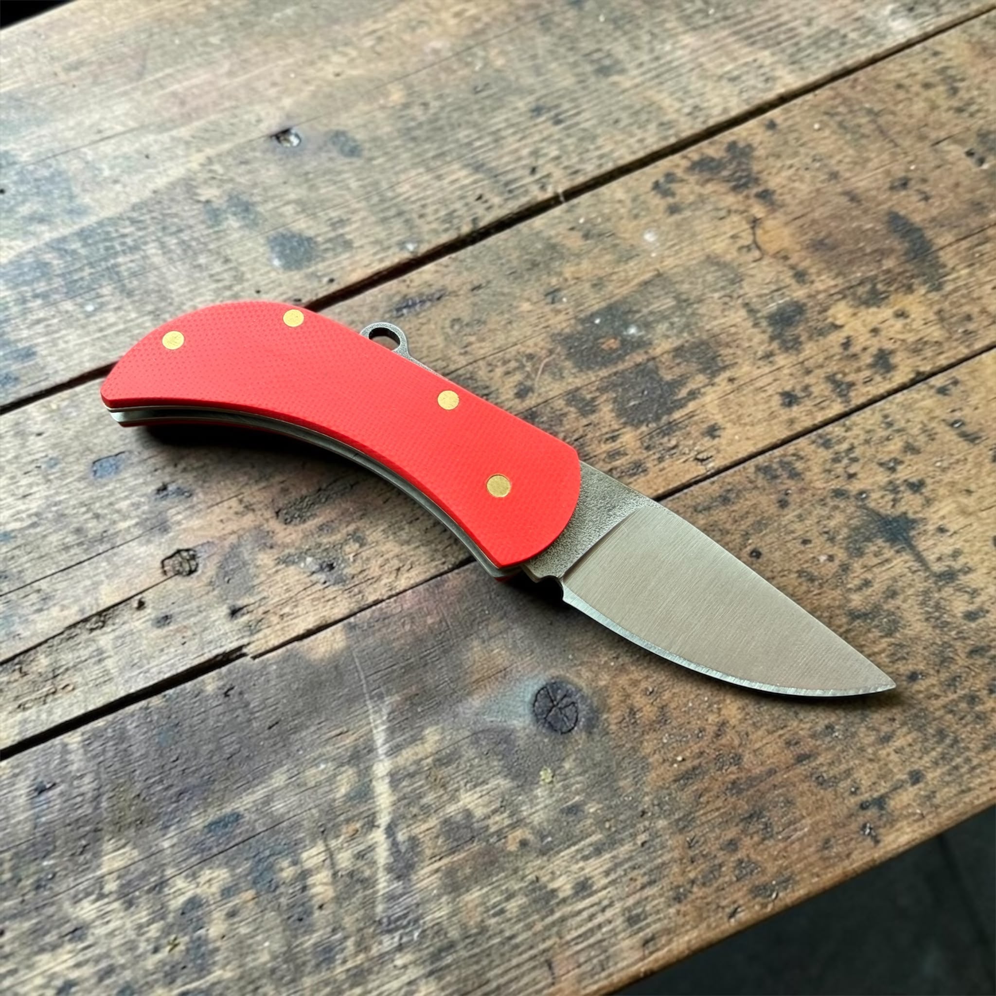 KAM KNIFE | KARPAZ | Böhler N690 | G10 Rot – Bild 2