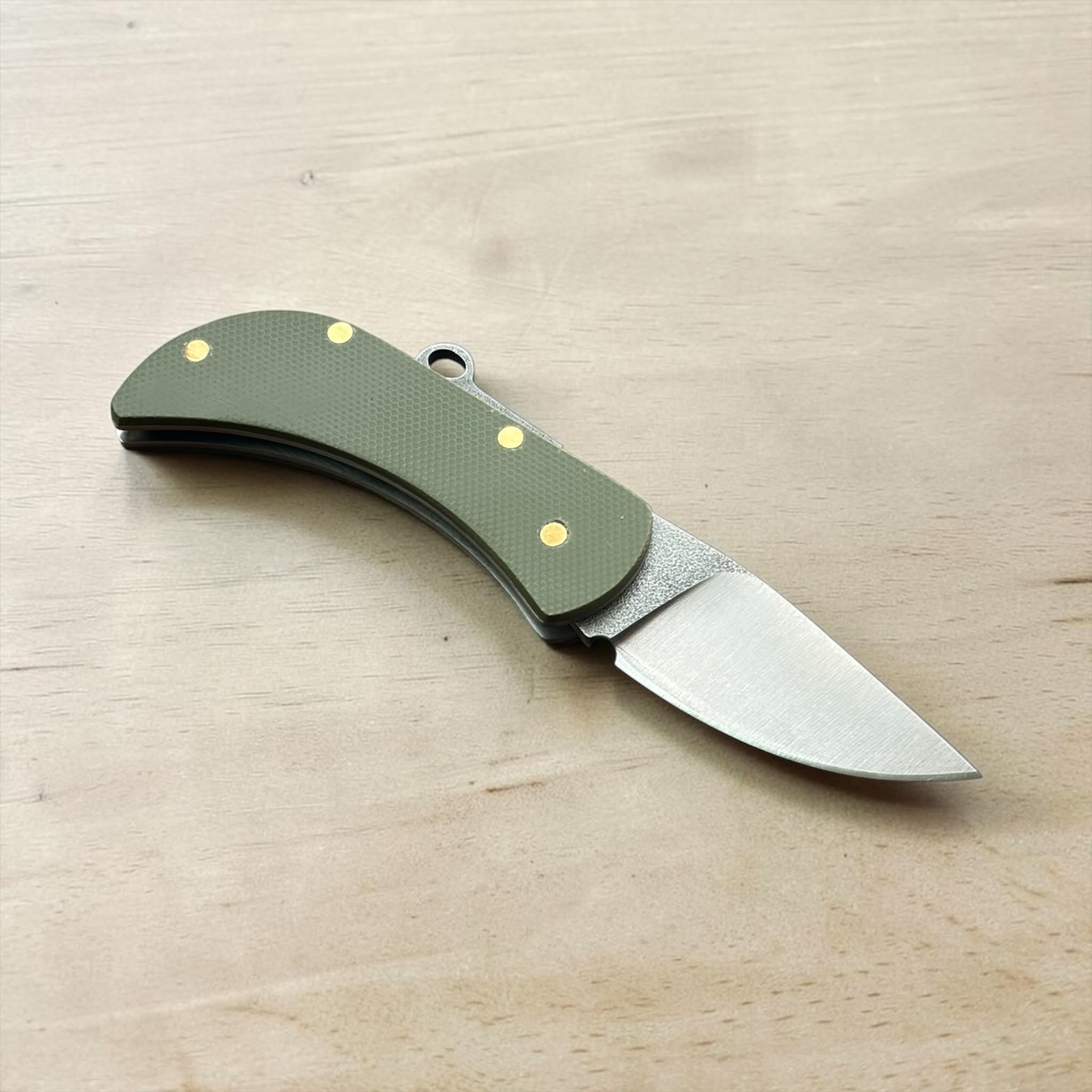 KAM KNIFE | KARPAZ | Böhler N690 | G10 green - Image 2