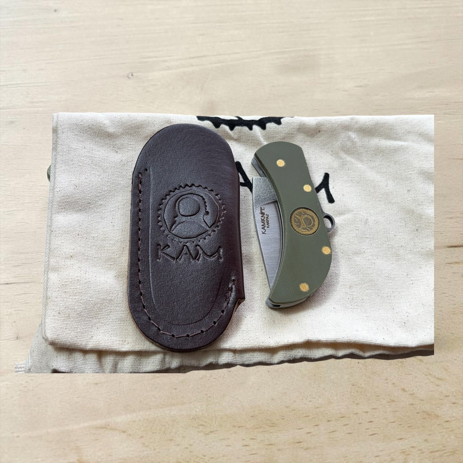 KAM KNIFE | KARPAZ | Böhler N690 | G10 green - Image 4