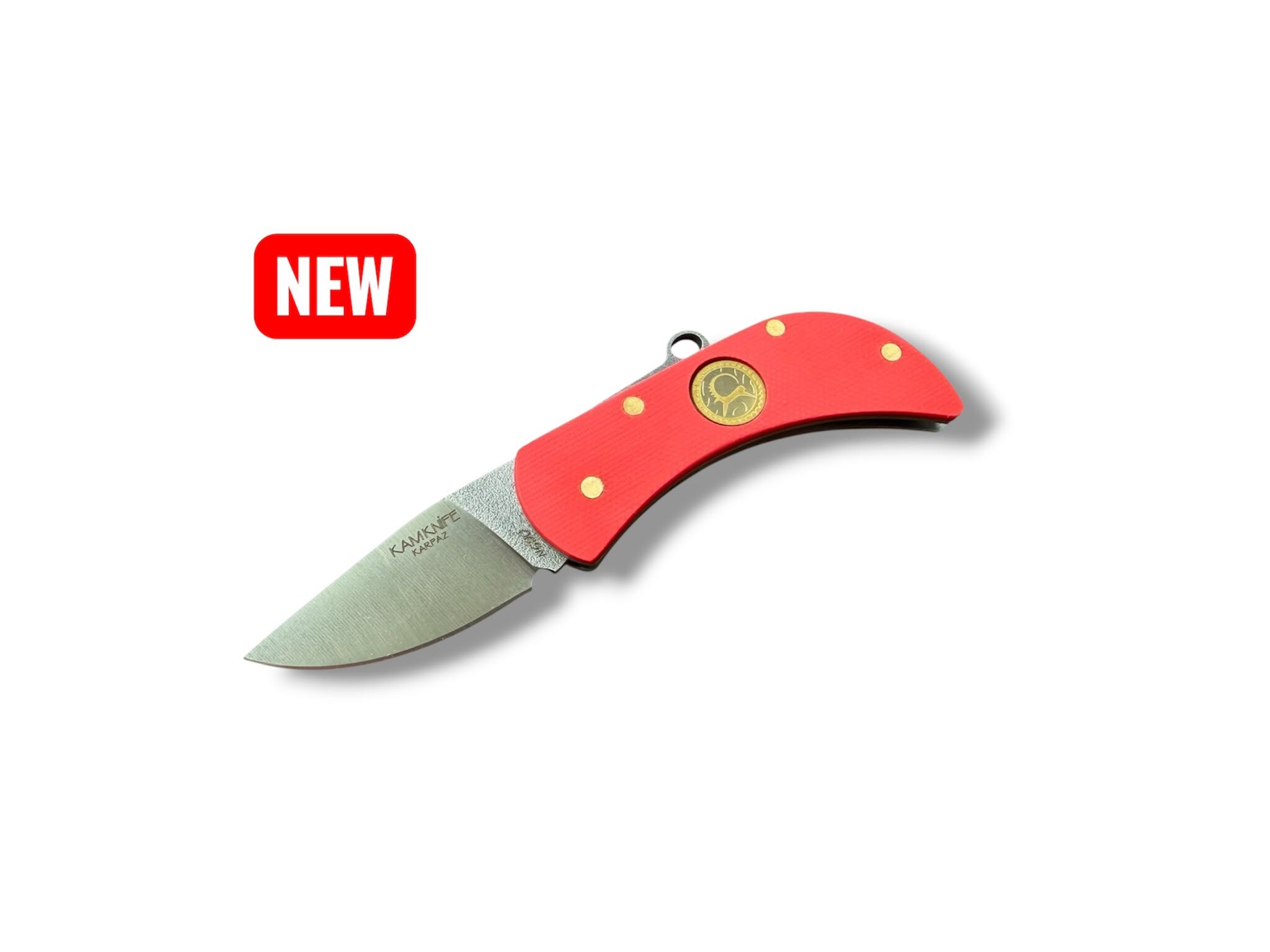 KAM KNIFE | KARPAZ | Böhler N690 | G10 Rot