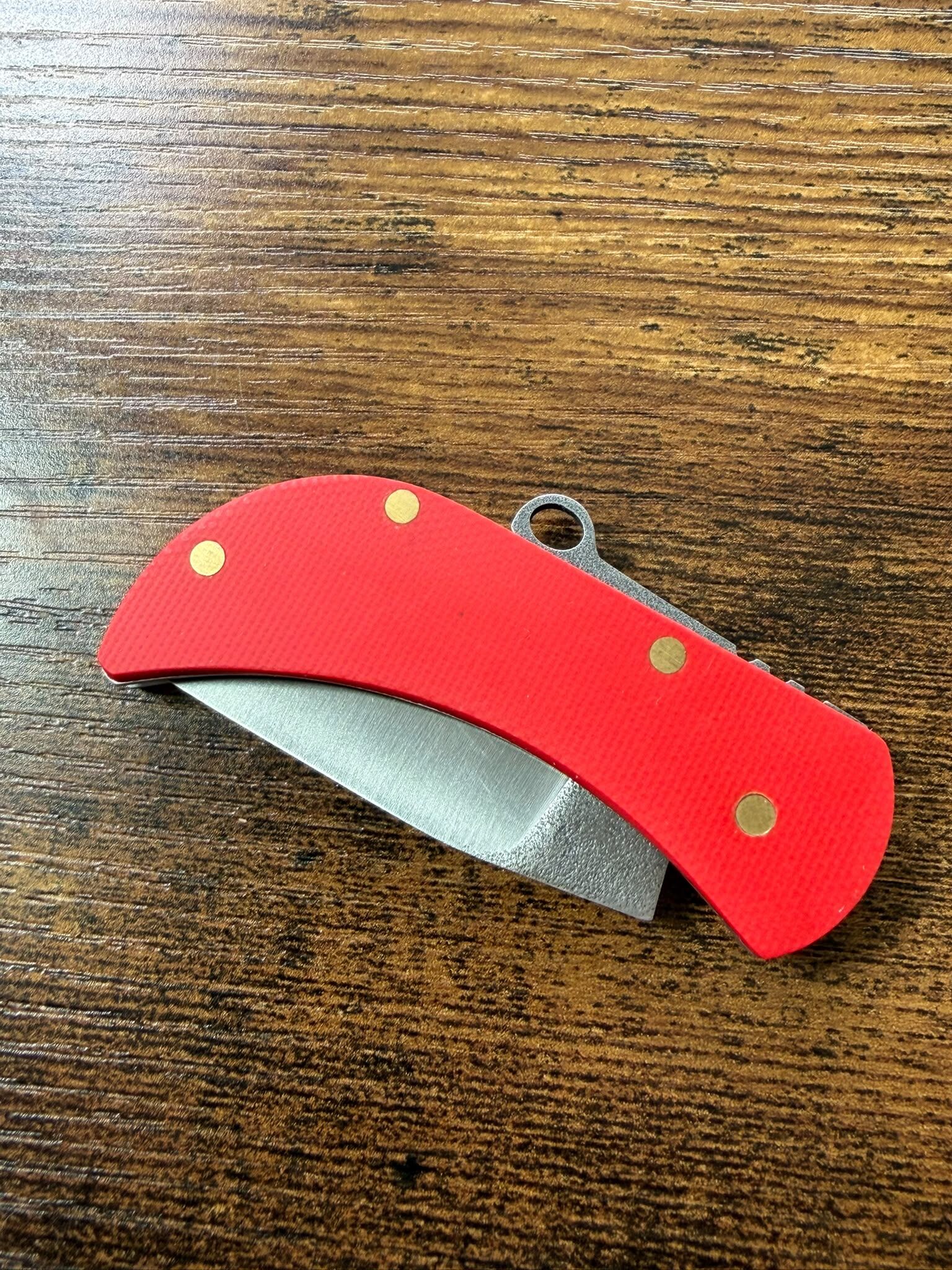 KAM KNIFE | KARPAZ | Böhler N690 | G10 Rot – Bild 3
