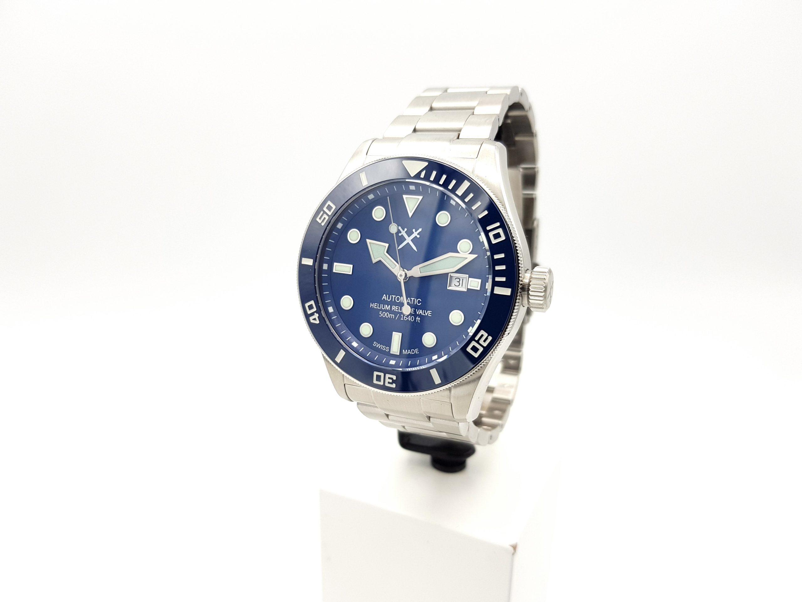 Tools For Gents SPORT DIVER (Stahl/Blau) 44 mm Taucheruhr Sellita SW200 Automatik SWISS MADE – Bild 14