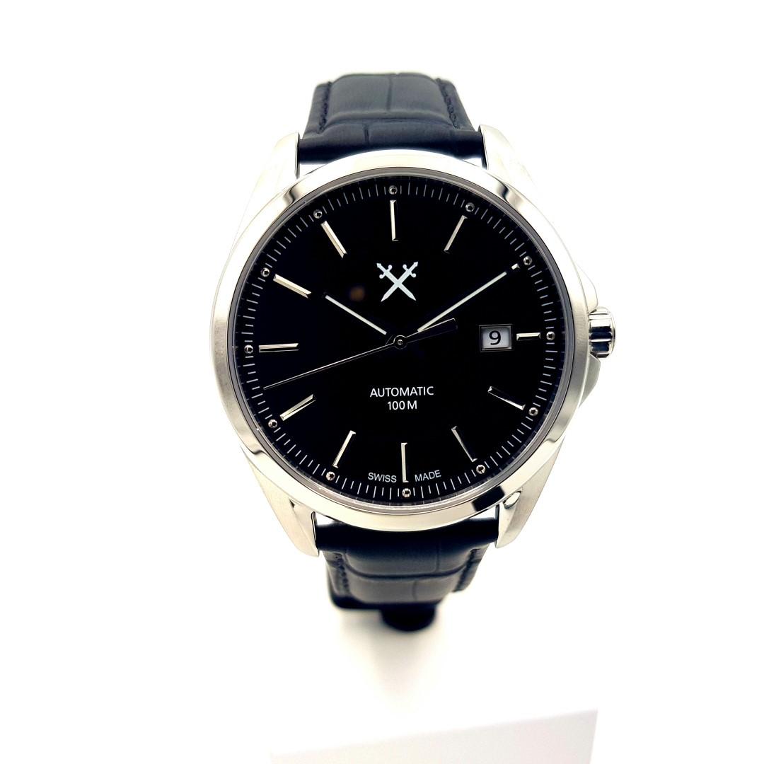 Tools For Gents CLASSIC Uhr 40 mm Ronda R150 Automatik (Schwarz) SWISS MADE – Bild 3