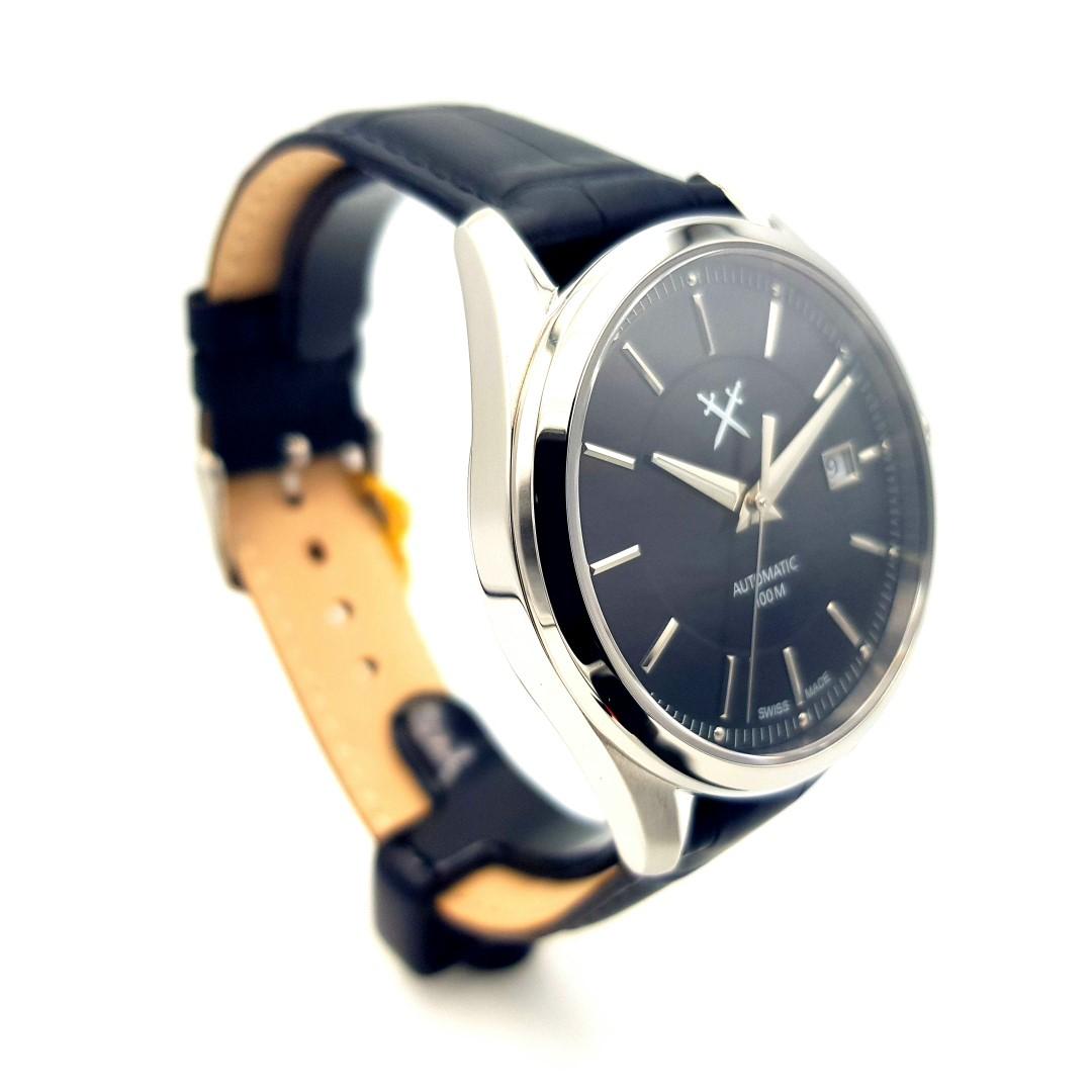 Tools For Gents CLASSIC Uhr 40 mm Ronda R150 Automatik (Schwarz) SWISS MADE – Bild 10
