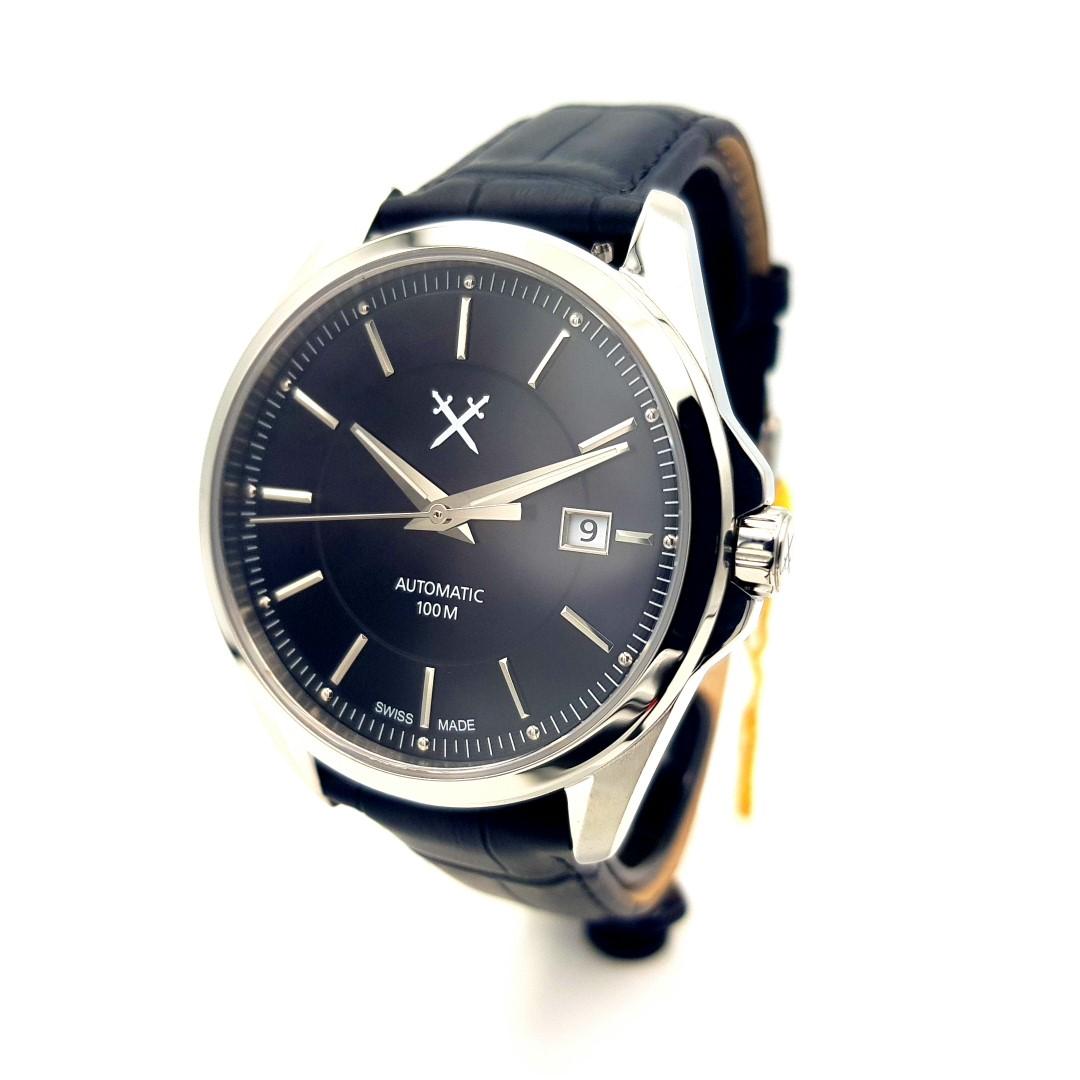 Tools For Gents CLASSIC Uhr 40 mm Ronda R150 Automatik (Schwarz) SWISS MADE – Bild 11