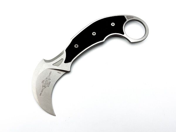 Microtech ICONIC Bastinelli Fixed Stonewash G10 – Bild 8