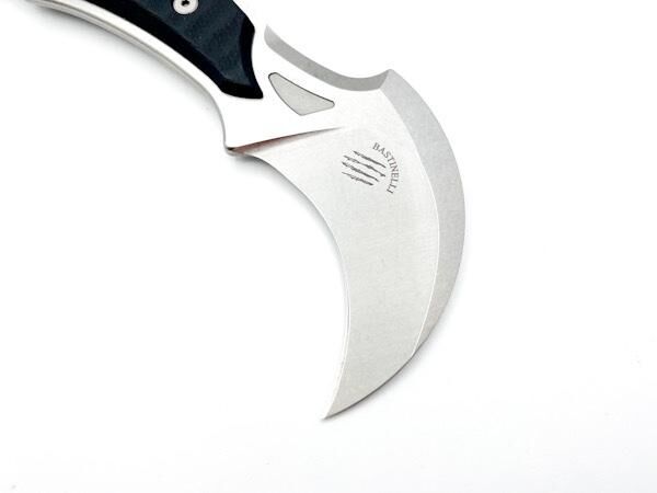 Microtech ICONIC Bastinelli Fixed Stonewash G10 – Bild 5