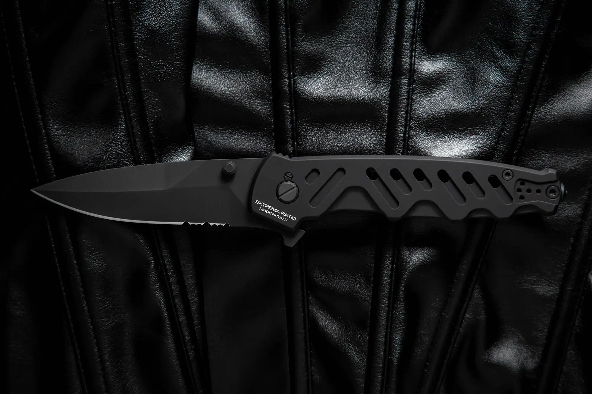 EXTREMA RATIO - CAIMANO NERO N. A. - ALU - BLACK BOEHLER N690 – Bild 17