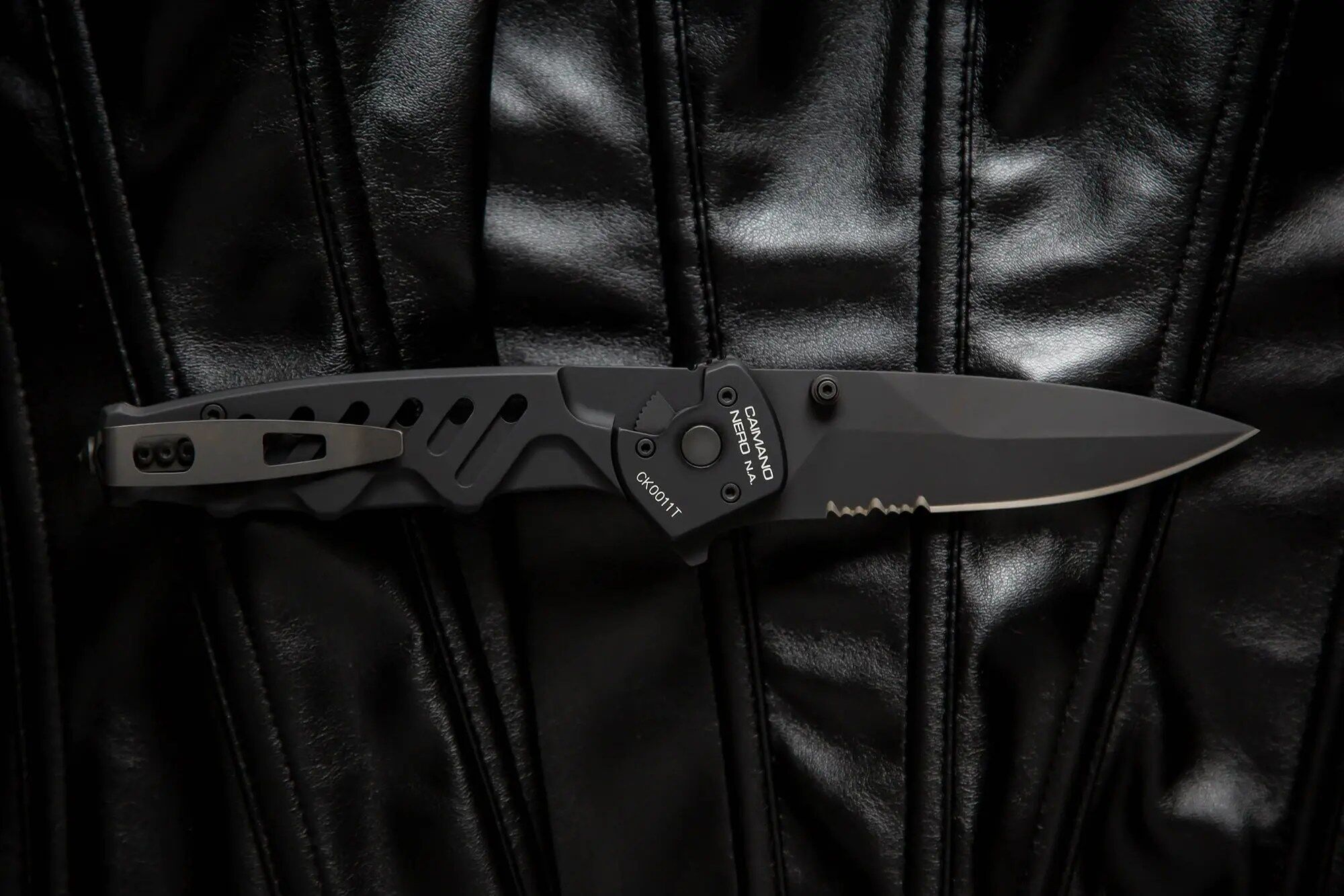 EXTREMA RATIO - CAIMANO NERO N. A. - ALU - BLACK BOEHLER N690 – Bild 21