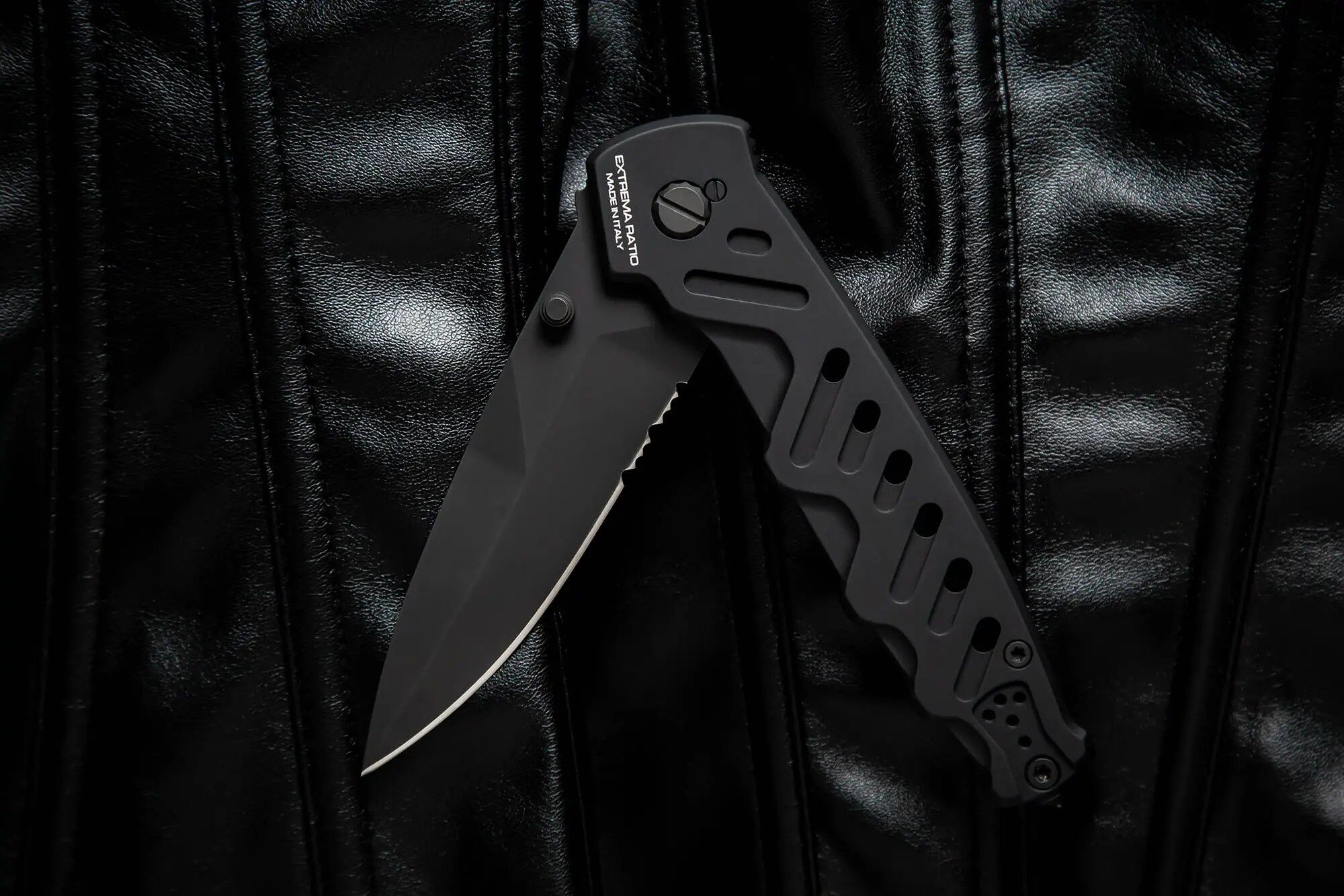 EXTREMA RATIO - CAIMANO NERO N. A. - ALU - BLACK BOEHLER N690 – Bild 18