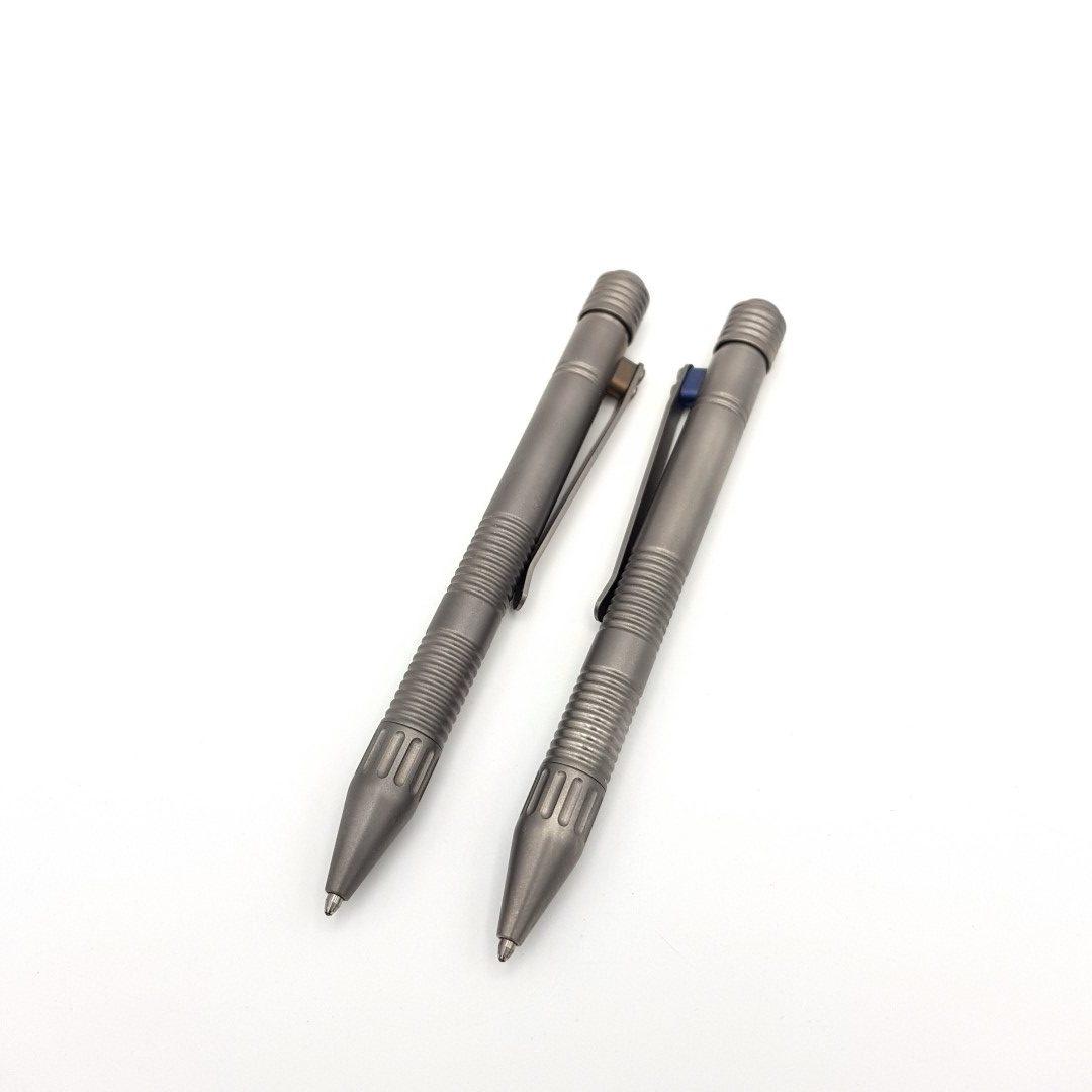 Bernhard Zwicker - Tools For Gents Edition - Titan Pen (Blauer Cliphalter) – Bild 3