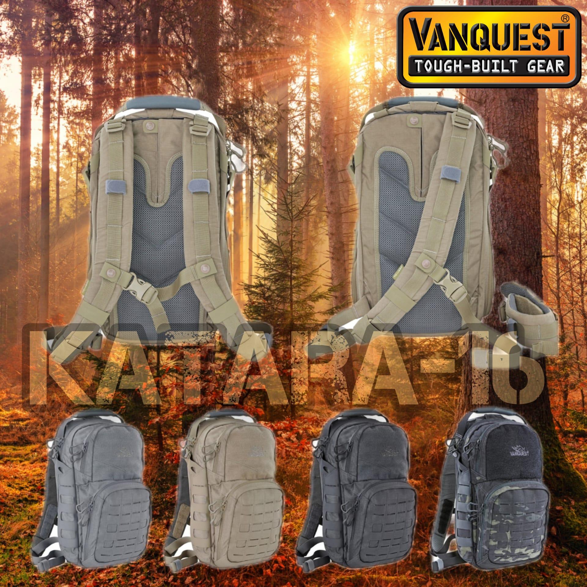 Vanquest KATARA-16 Backpack / VSlinger nur noch grau verfügbar