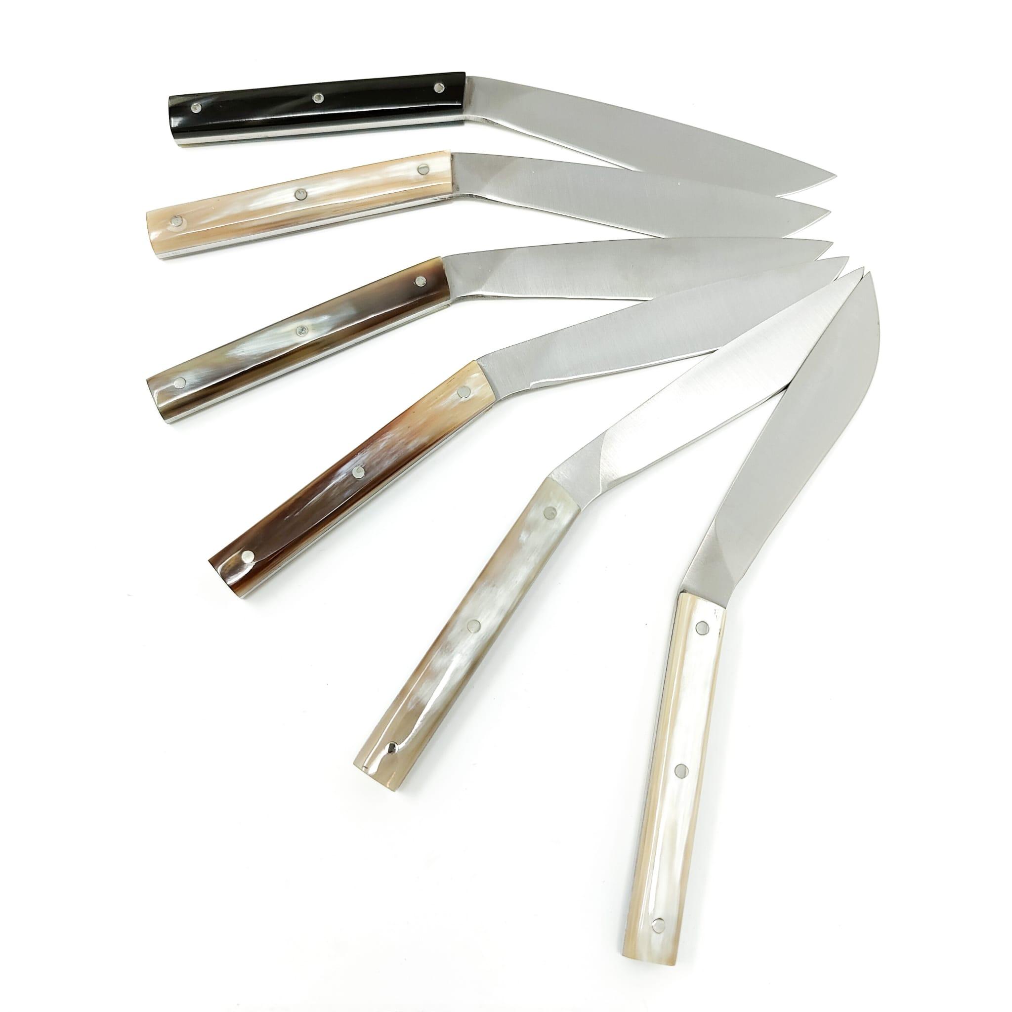 Coltelleria Fontani "Quasimodo" - Messerset 6 Stück - Ochsenhorngriff - Made in Italy