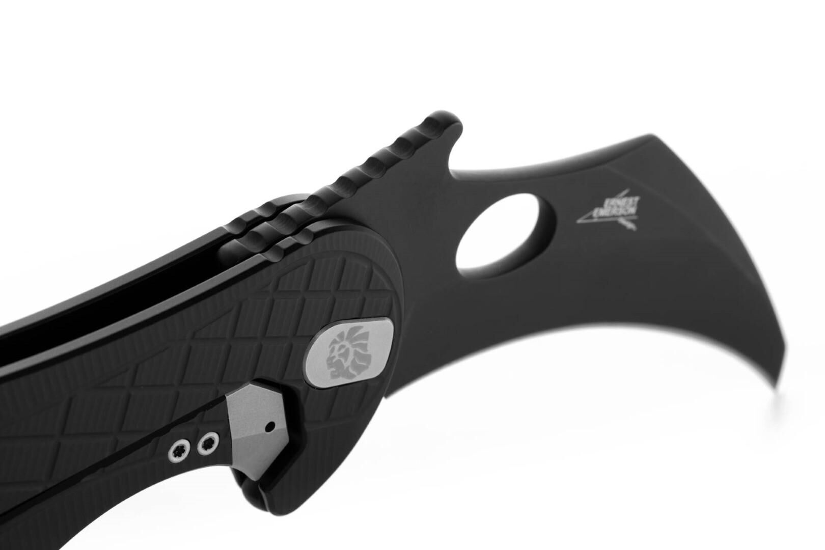 LionSteel L.E.One - Black / Black - CPM MagnaCut - collaboration with Emerson Design – Bild 5