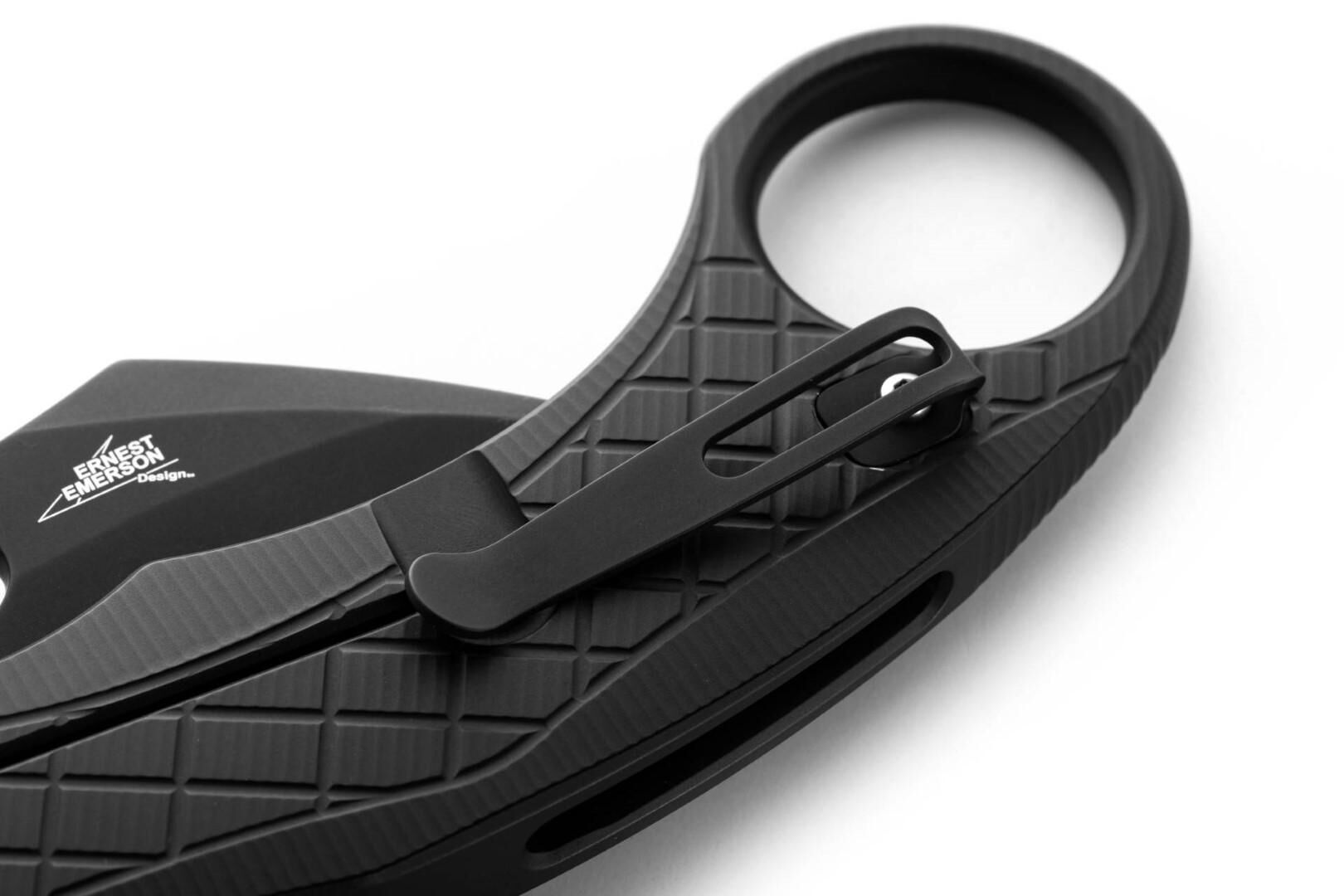 LionSteel L.E.One - Black / Black - CPM MagnaCut - collaboration with Emerson Design – Bild 6