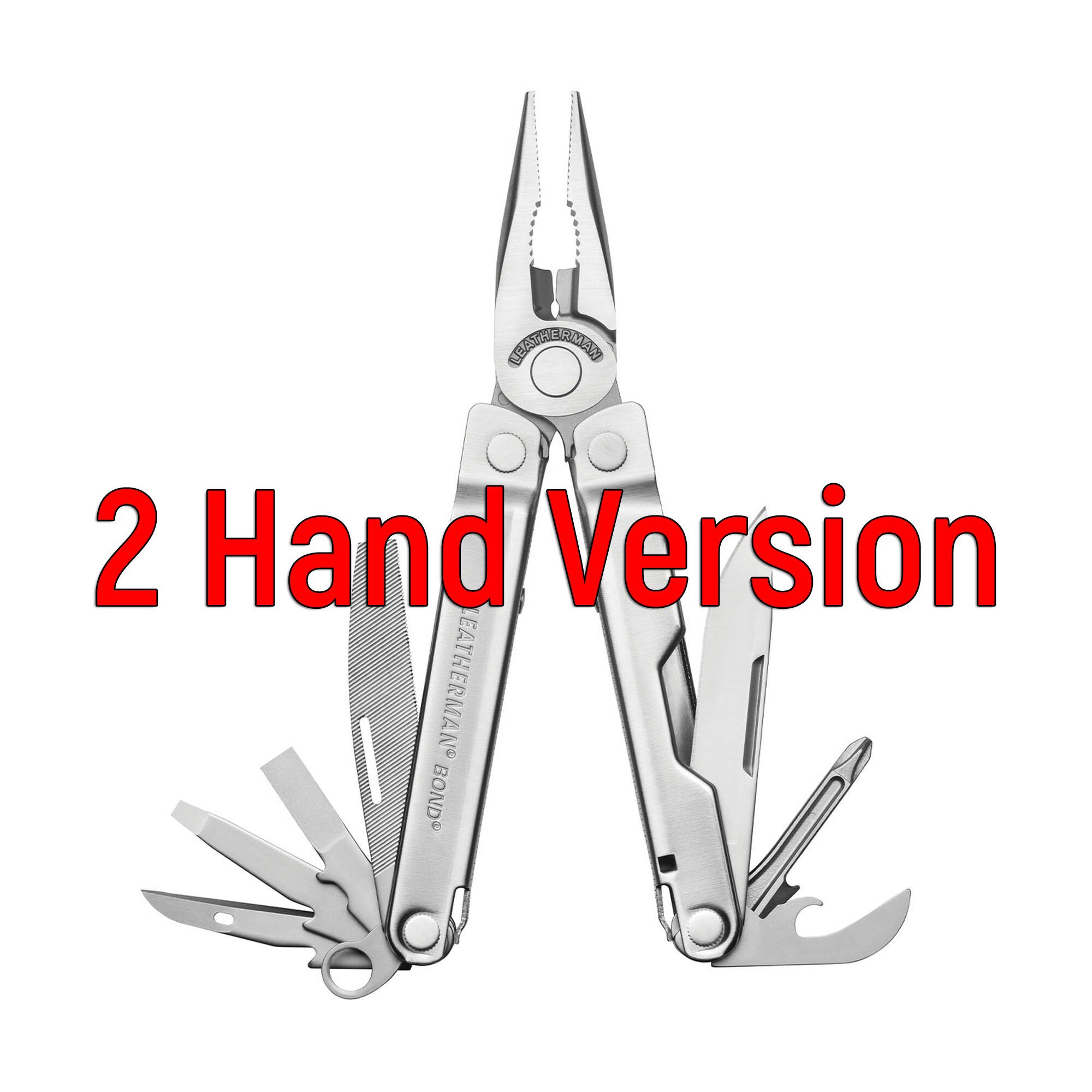 Leatherman BOND (ZWEIHAND) EDC Multitool (14 Tools)