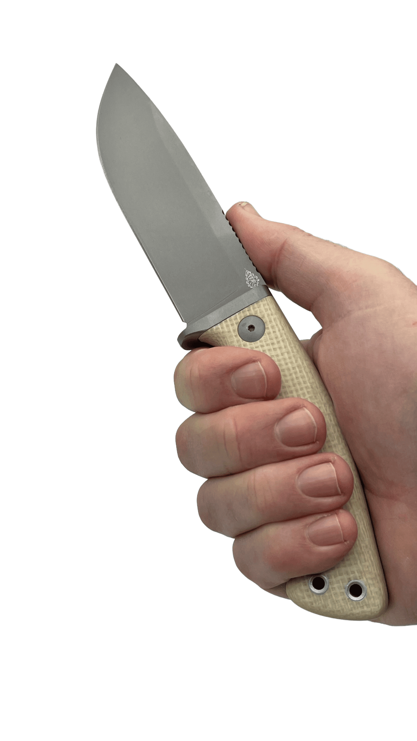 Fox Knives MR104, Micarta Ecru, Niolox – Bild 6