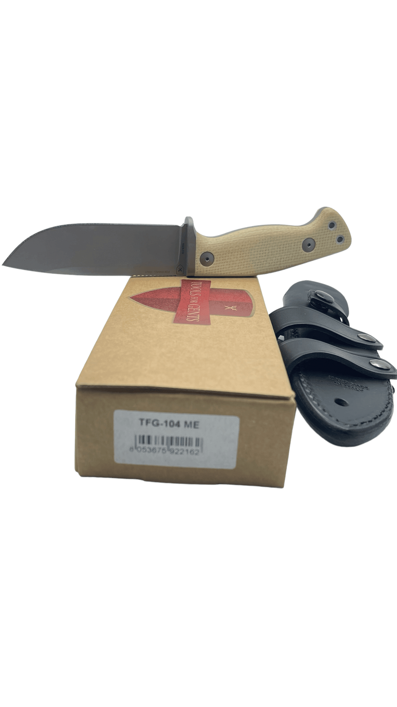 Fox Knives MR104, Micarta Ecru, Niolox – Bild 3