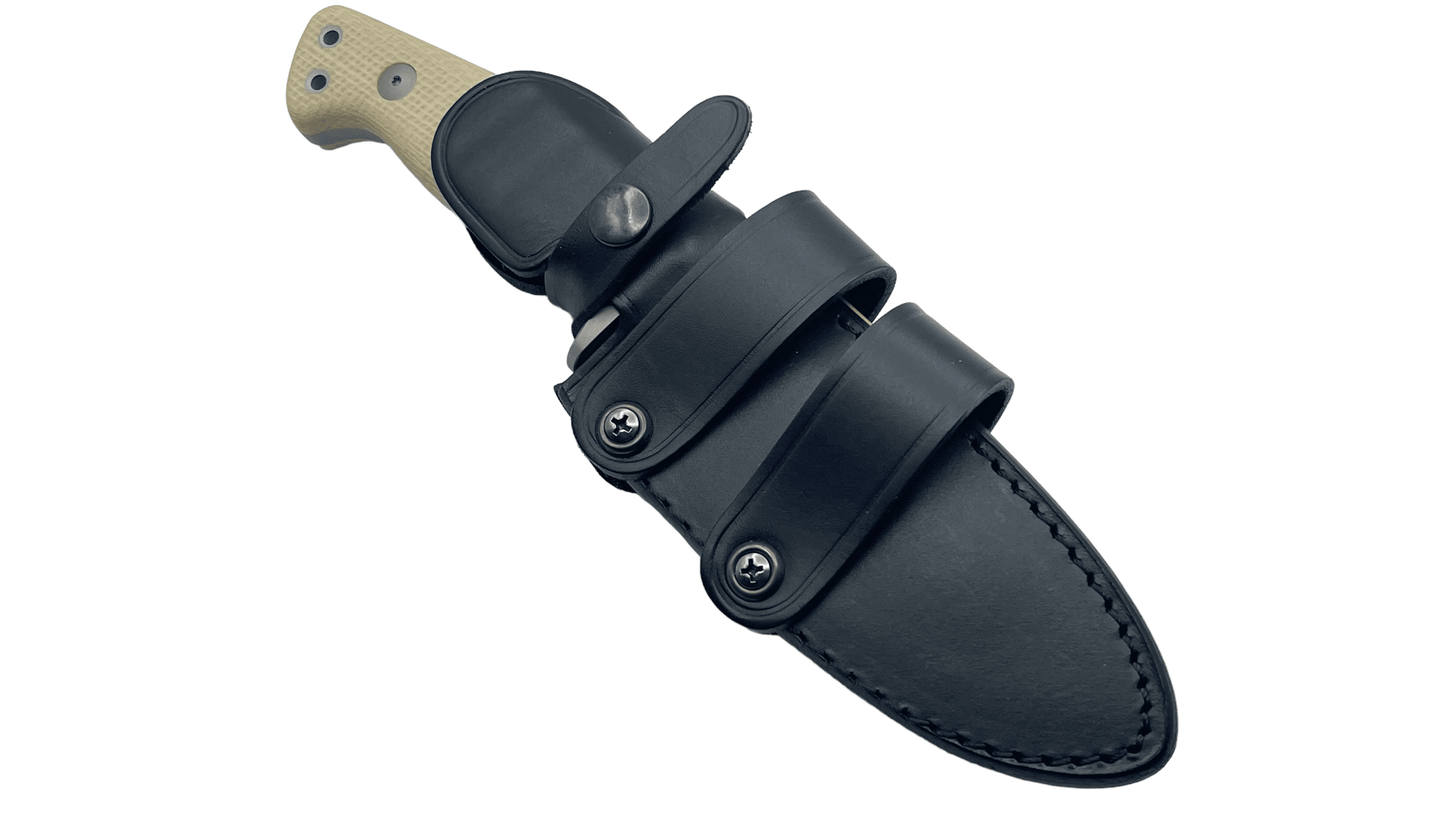 Fox Knives MR104, Micarta Ecru, Niolox – Bild 4