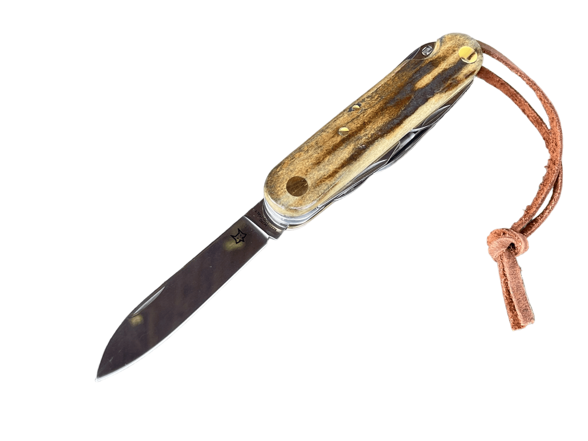 FOX KNIVES VENATORES CLASSIC STAG MULTI-TOOL (7 TOOLS) M390 KUHHORN – Bild 10