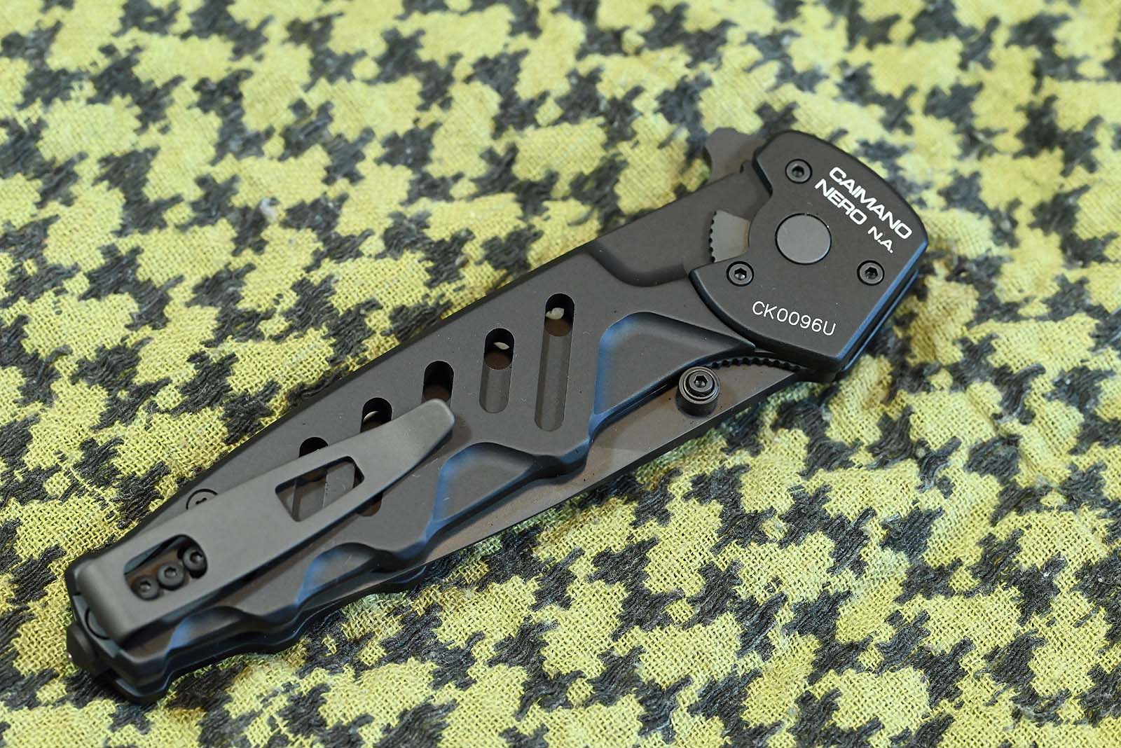 EXTREMA RATIO - CAIMANO NERO N. A. - ALU - BLACK BOEHLER N690 – Bild 8