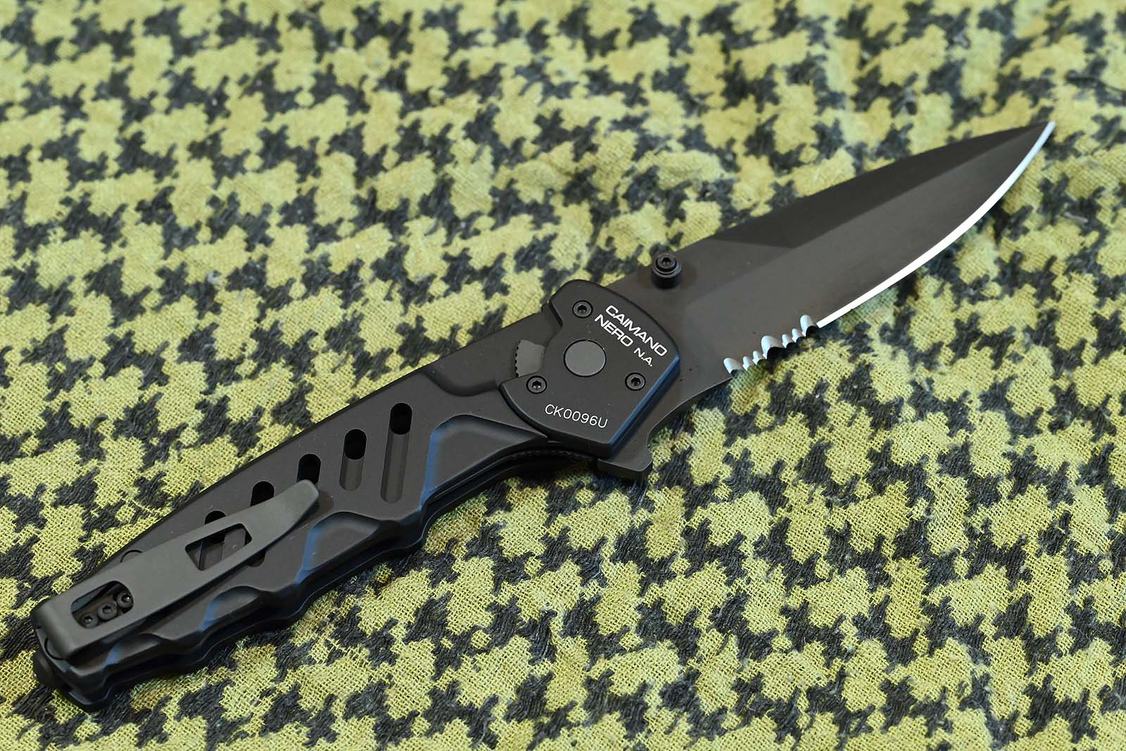 EXTREMA RATIO - CAIMANO NERO N. A. - ALU - BLACK BOEHLER N690 – Bild 4