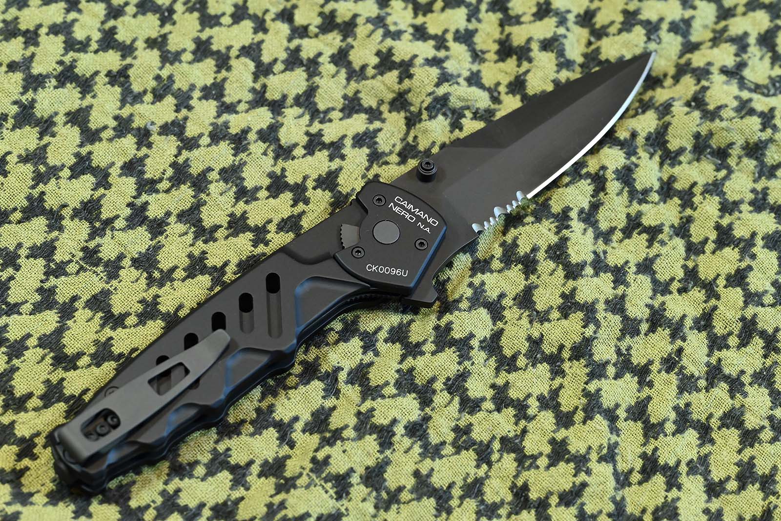 EXTREMA RATIO - CAIMANO NERO N. A. - ALU - BLACK BOEHLER N690 – Bild 2
