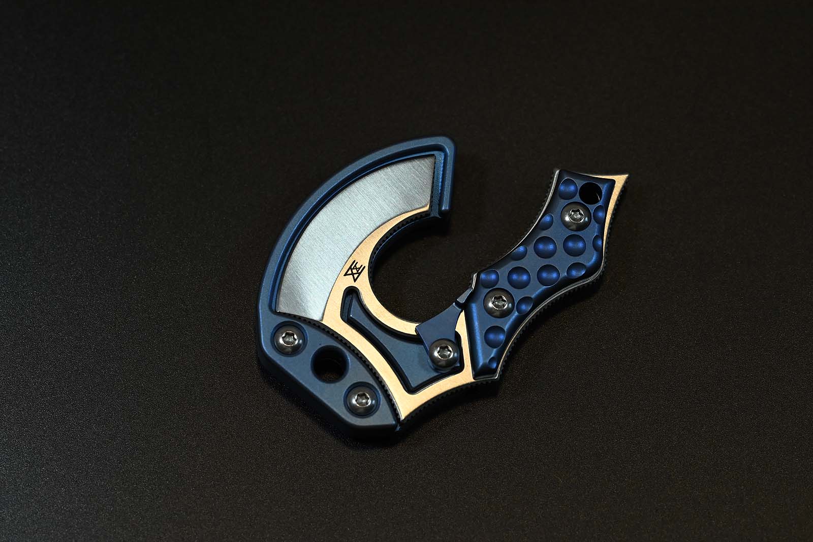 Midgards-Messer EDC NORI NANO V2 Titan Mini Axt Böhler N690 – Bild 3