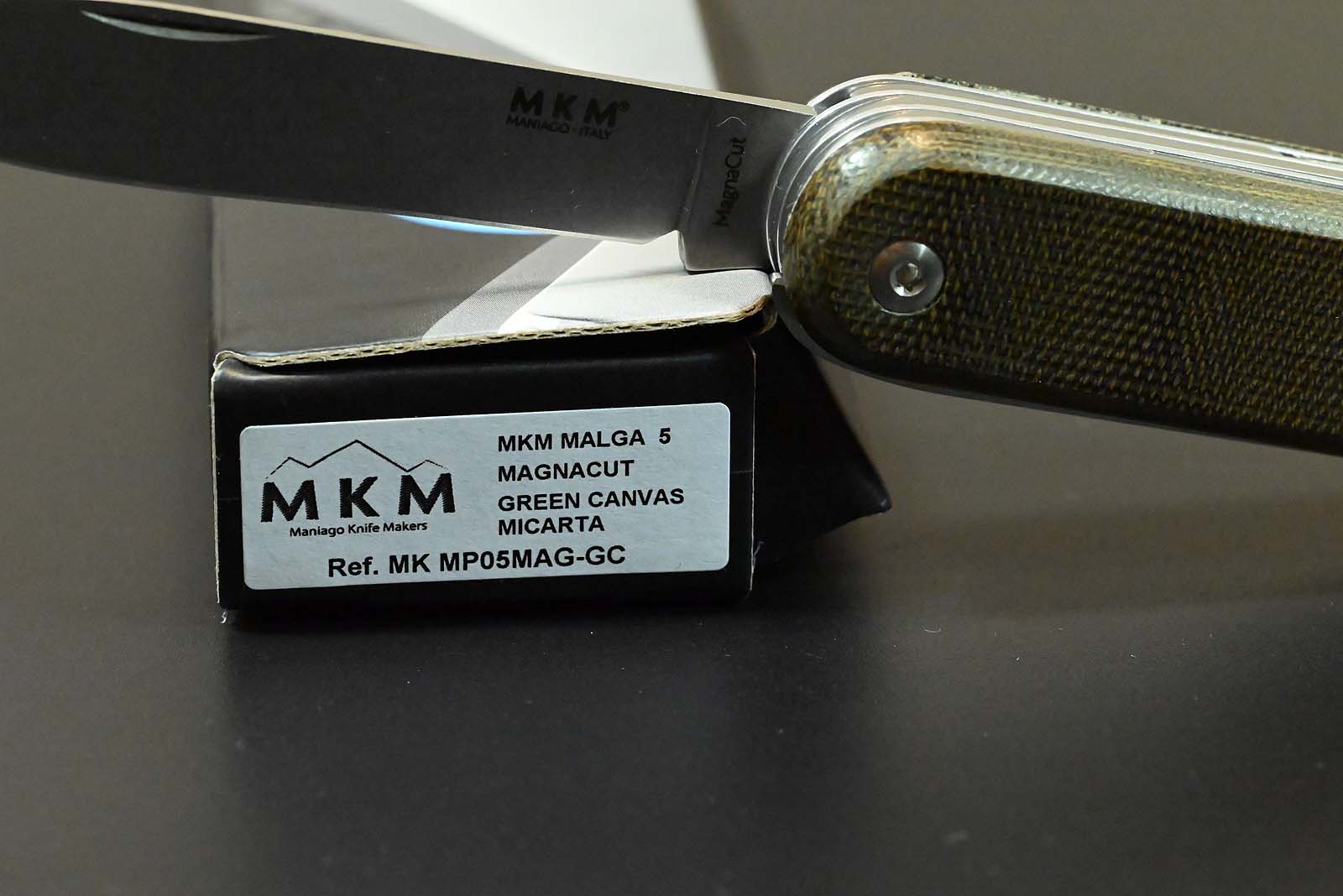 MKM MALGA 5 Multitool - Green Micarta - MagnaCut Blade – Bild 4