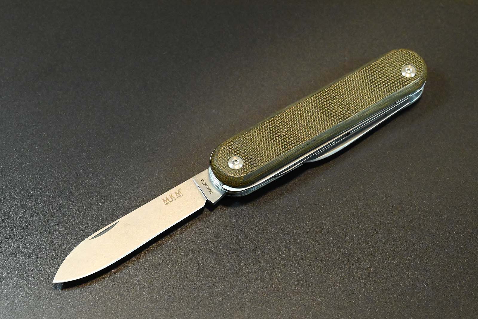 MKM MALGA 5 Multitool - Green Micarta - MagnaCut Blade – Bild 5