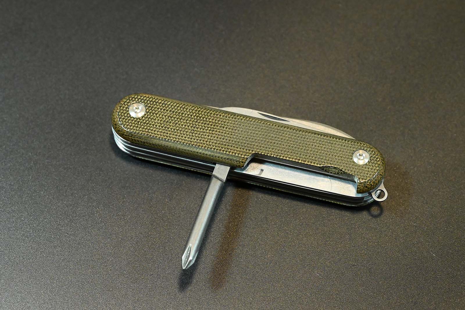 MKM MALGA 5 Multitool - Green Micarta - MagnaCut Blade – Bild 7