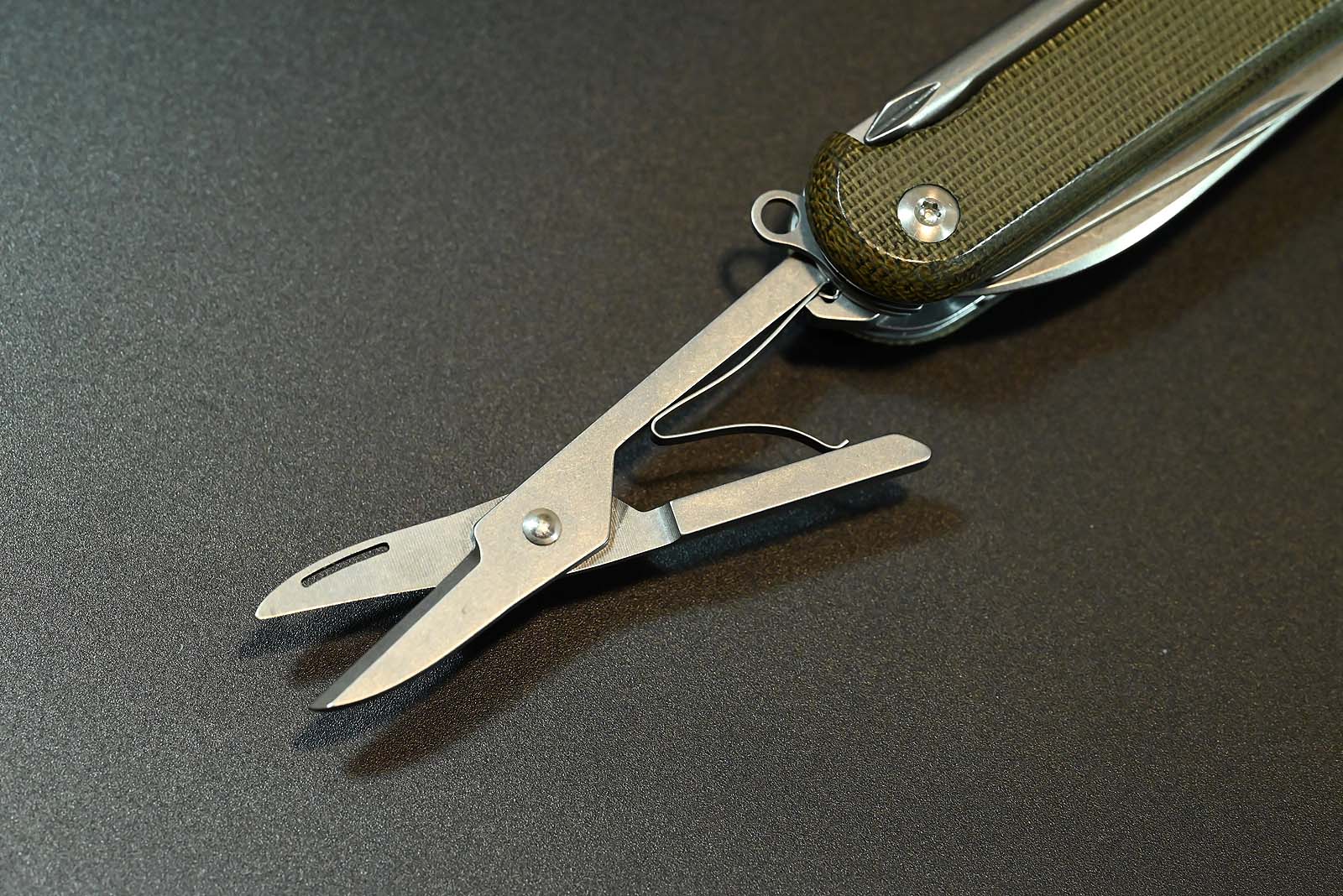 MKM MALGA 5 Multitool - Green Micarta - MagnaCut Blade – Bild 9