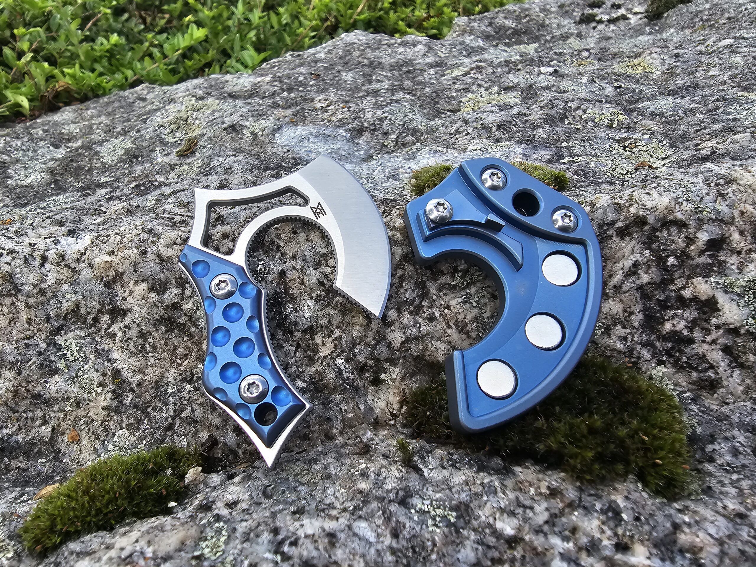 Midgards-Messer EDC NORI NANO V2 Titan Mini Axt Böhler N690 – Bild 30