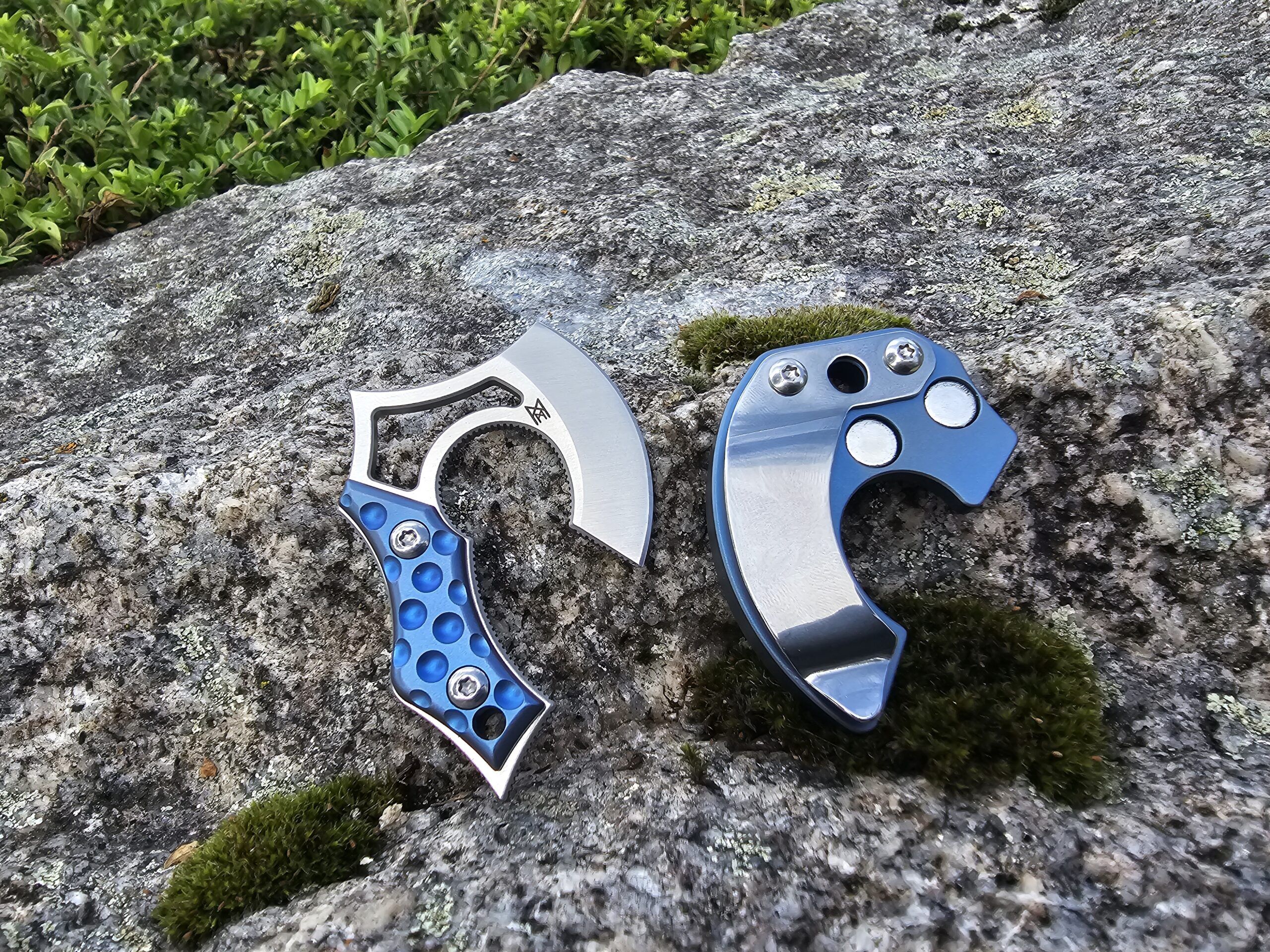Midgards-Messer EDC NORI NANO V2 Titan Mini Axt Böhler N690 – Bild 29